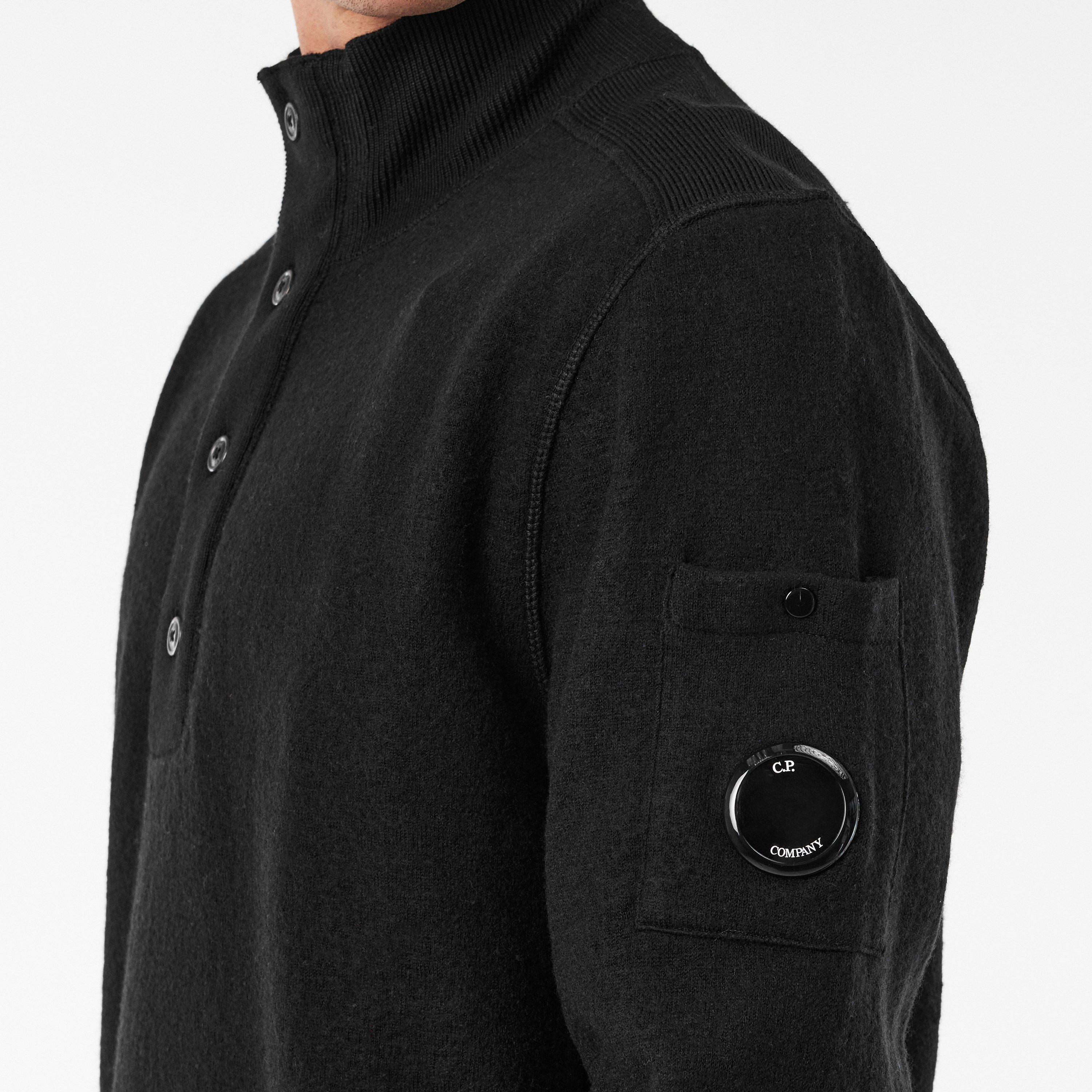 Black 999 - CP Company - Men's Crew Neck Jumper - 5