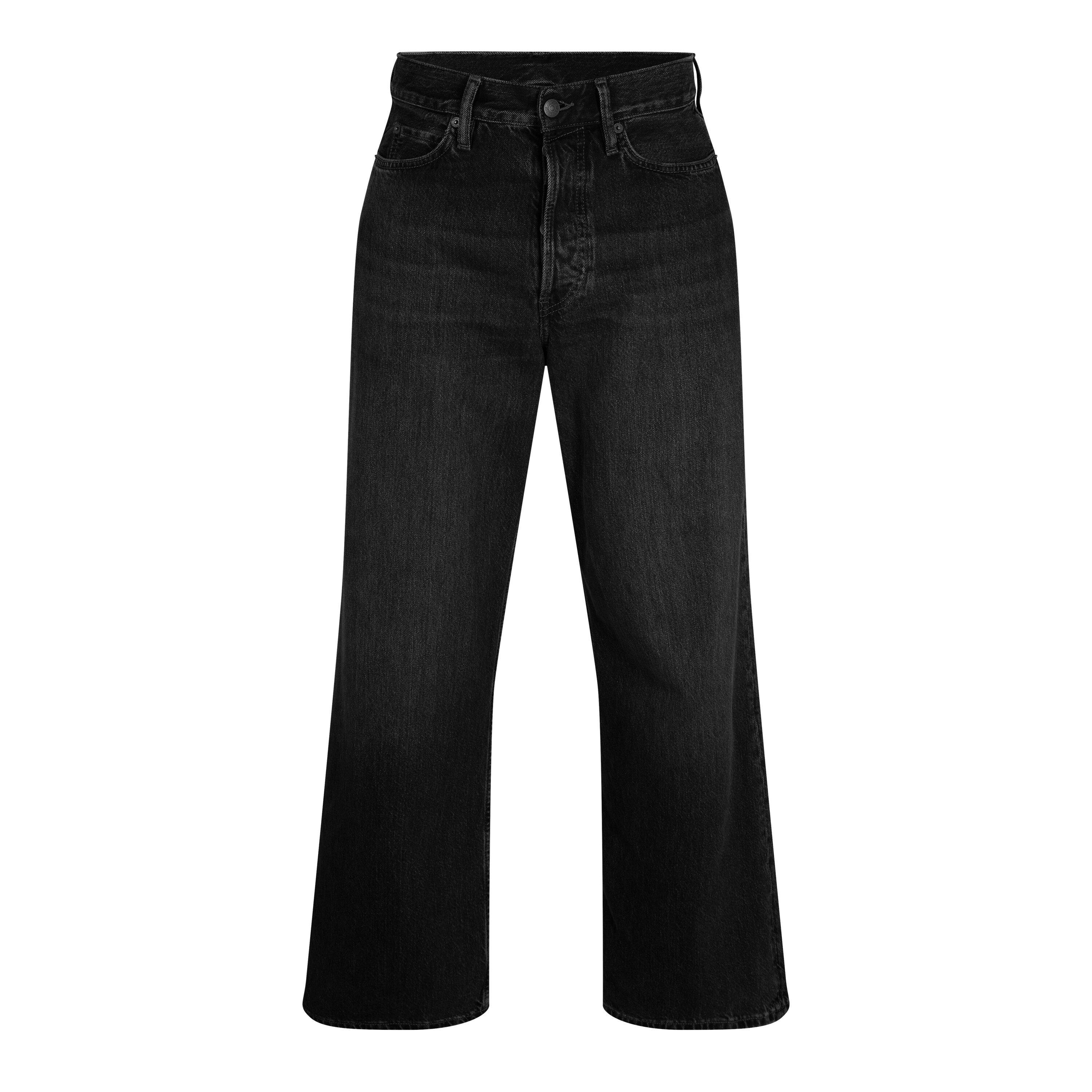 Acne Studios 1982m Wide Fit Jeans - Black - Size M (48)