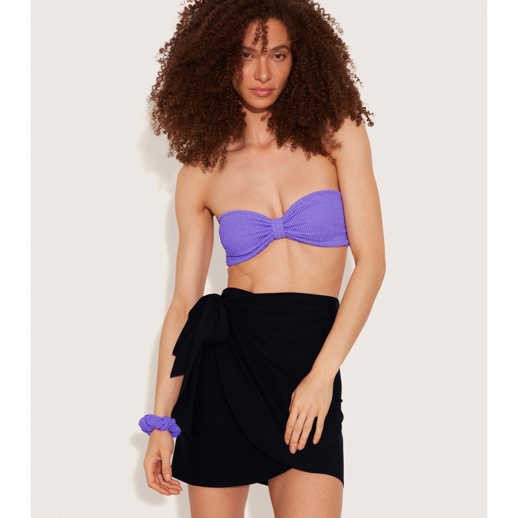 Black - Hunza G - Wrap Around Sarong - 3