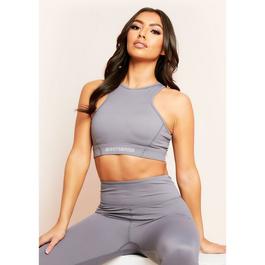 Missy Empire Empire Racer Gym Crop Top
