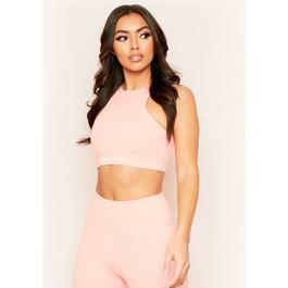 Missy Empire Empire Racer Gym Crop Top