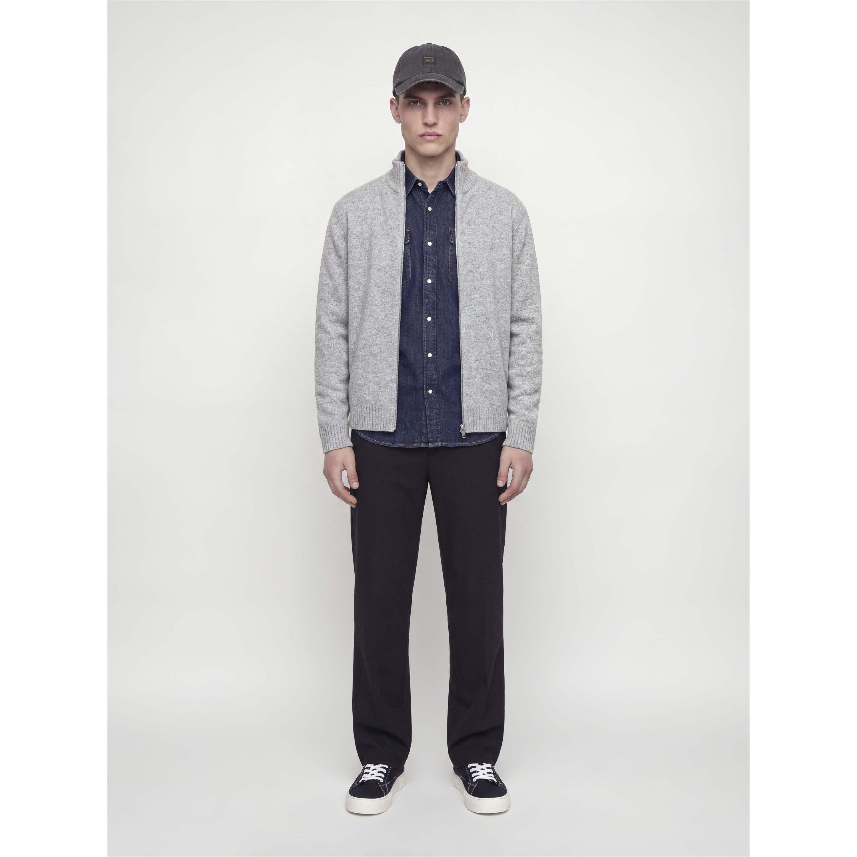Lt Grey Melange - Jack and Jones - Jack Soho Ollie Knt Sn63 - 6