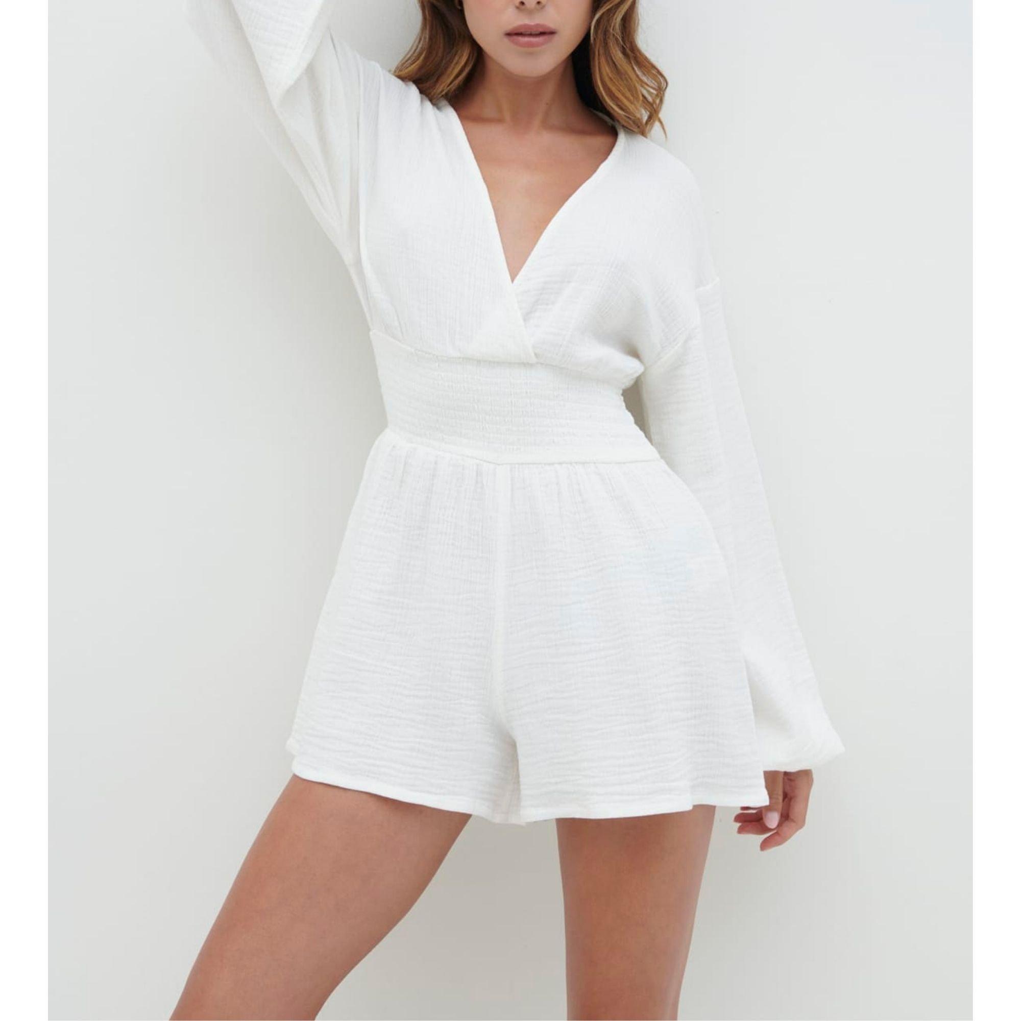 White - Pretty Lavish - P.Lavish Blake Shirr Ld99 - 2