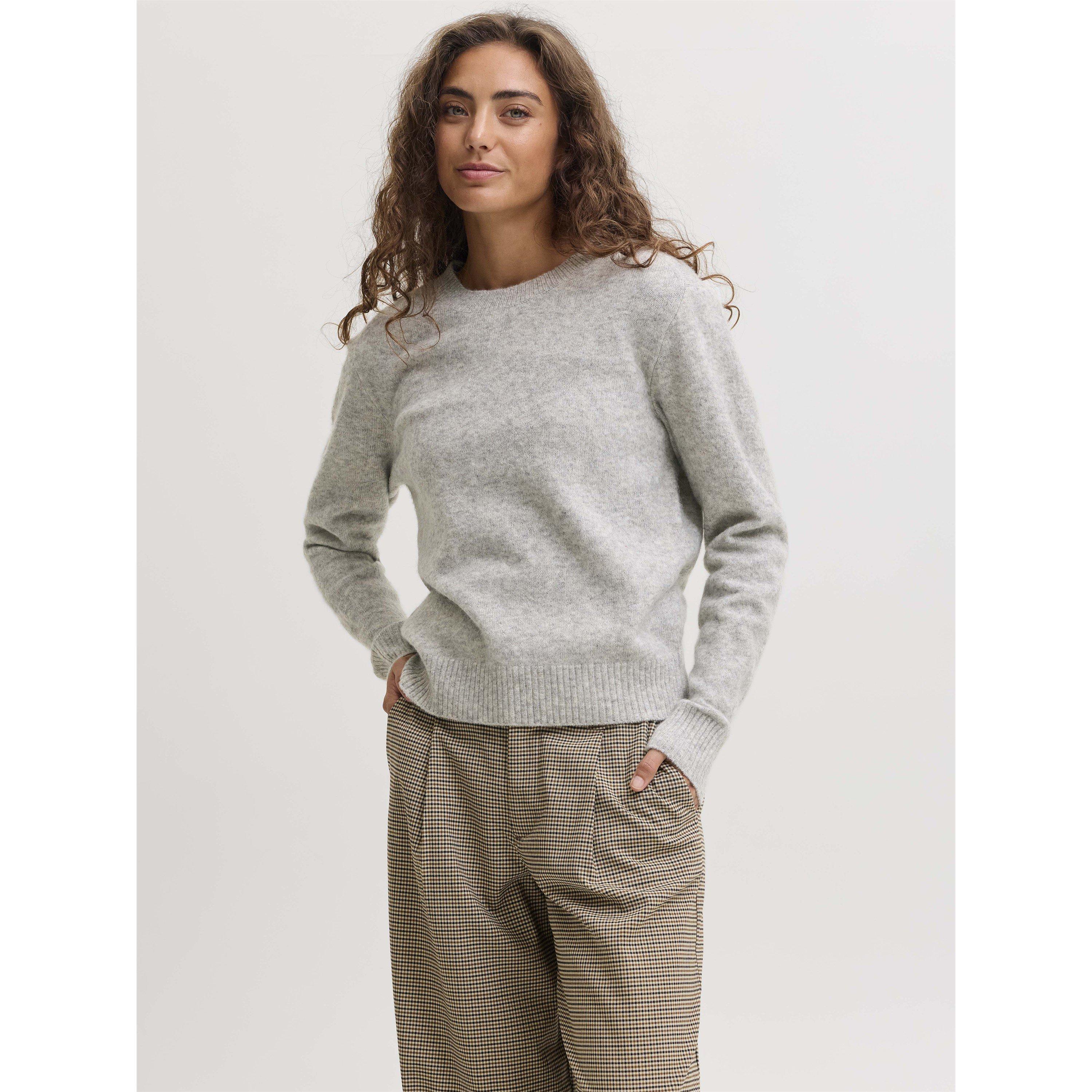 Lt Grey Melange - JJXX - JJXX Elba Crw Neck K Ld64 - 5