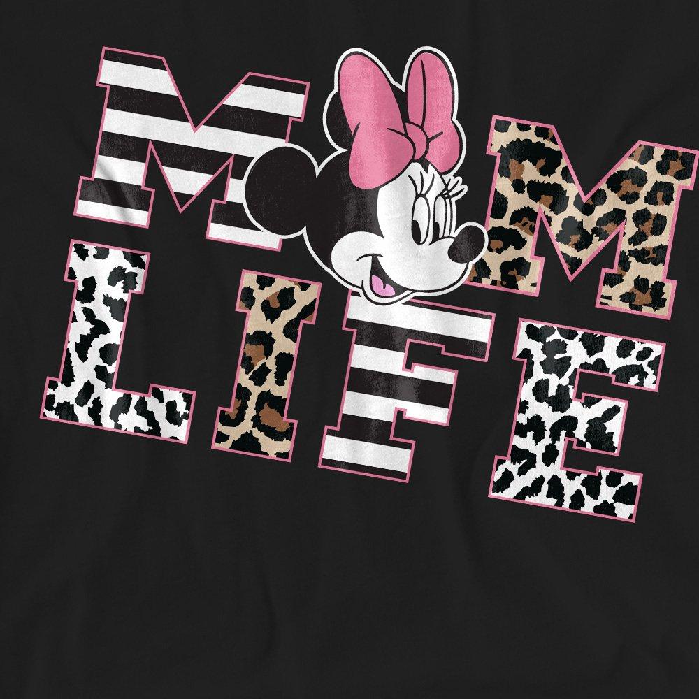 Black - Disney - Minnie Mouse Mom Life T-Shirt Black - 2