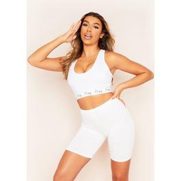 Missy Empire Empire Racer Back Crop Top
