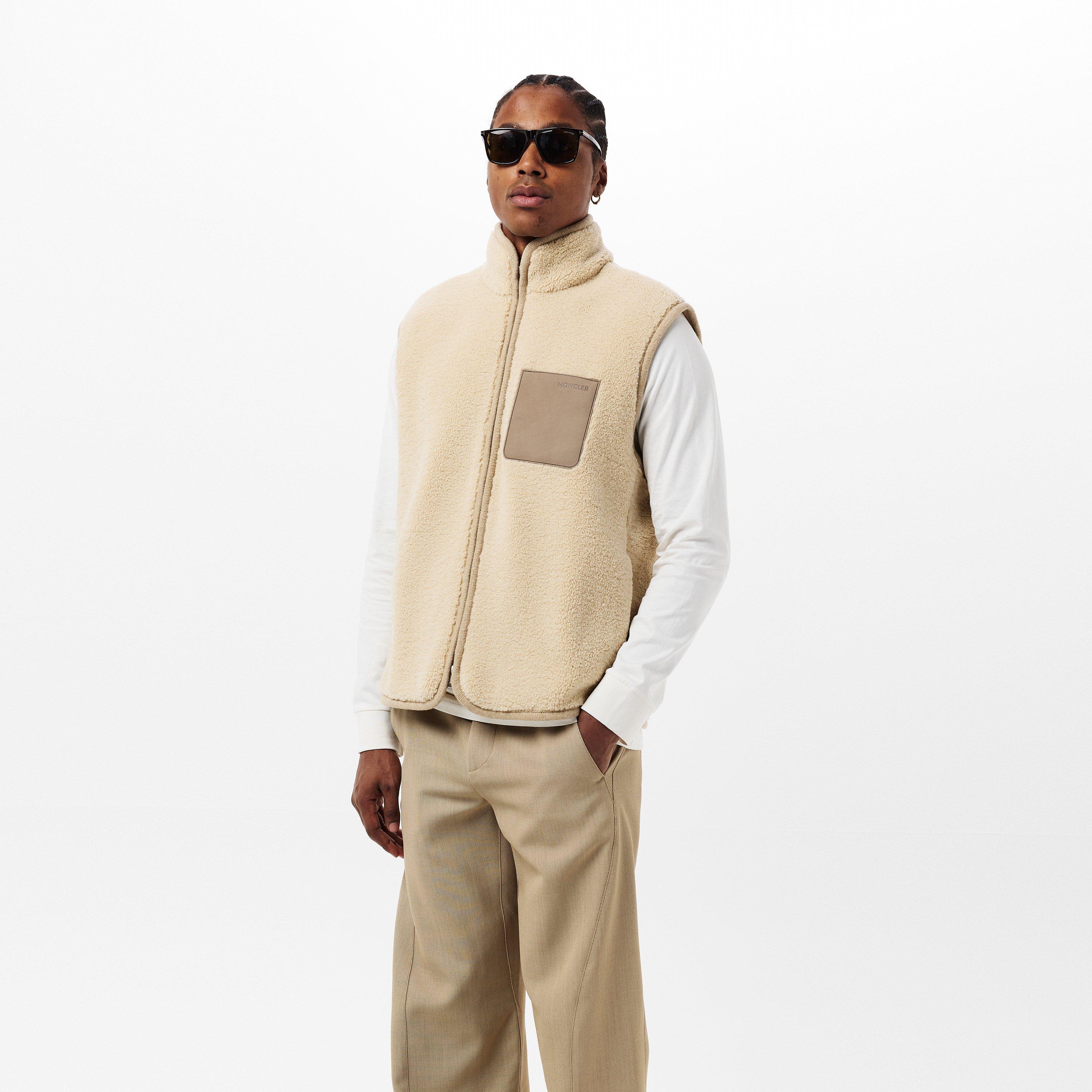 Beige 200 - Moncler - Men's Quilted Sleeveless Gilet - 3