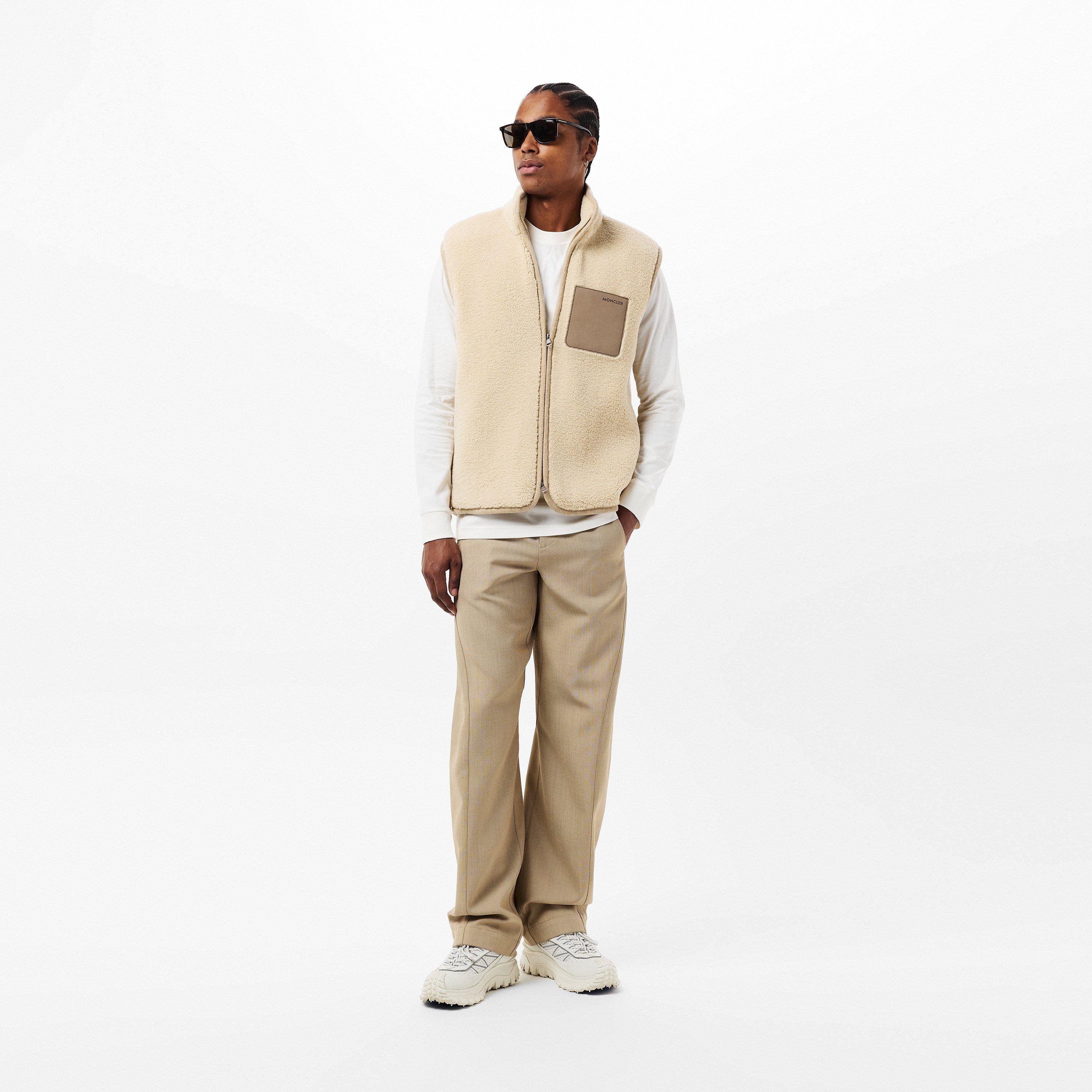 Beige 200 - Moncler - Men's Quilted Sleeveless Gilet - 6