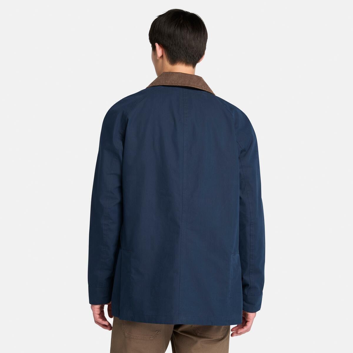 Dark Sapphire - Timberland - Men's Timb Cotton Barn Jacket - 4