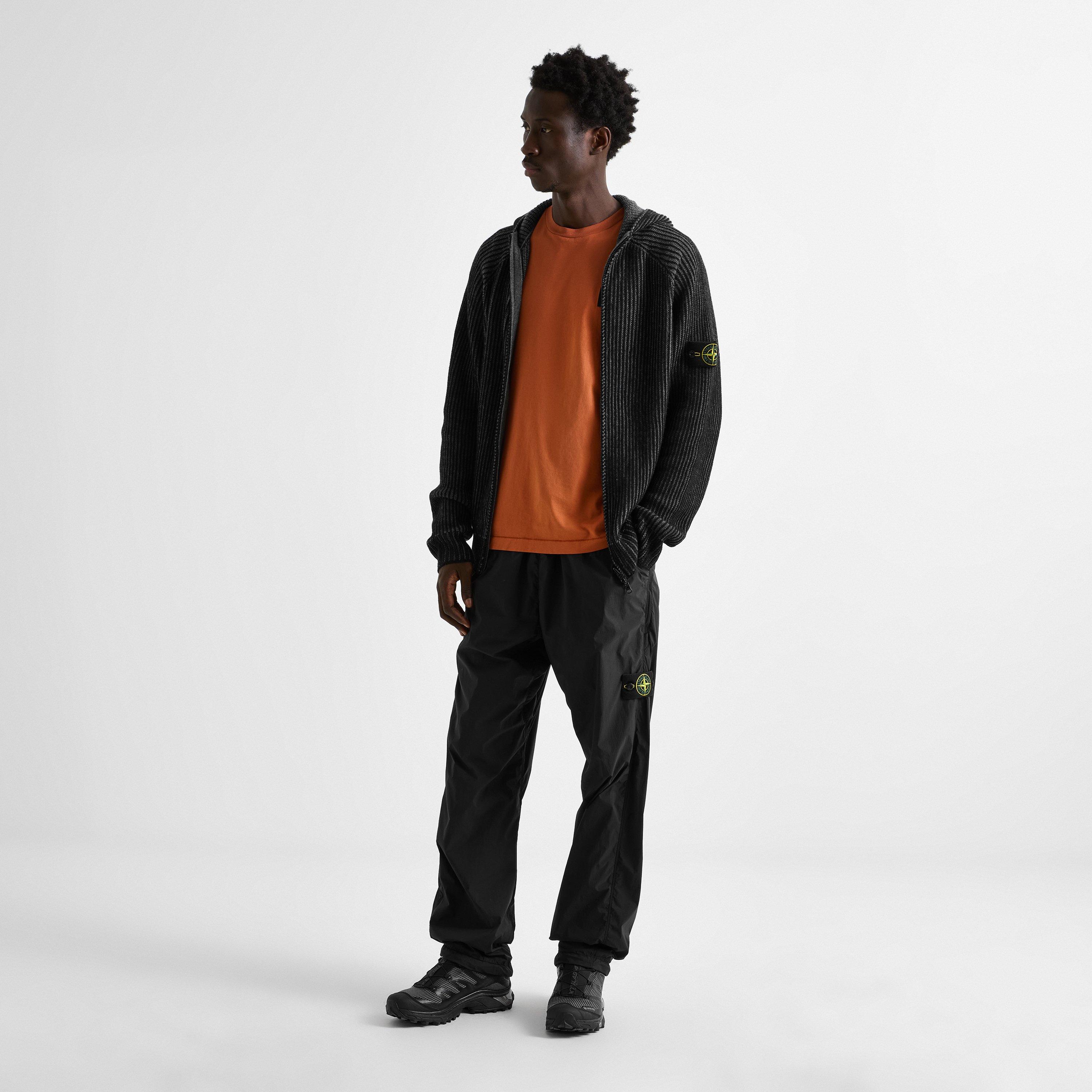 Black V0029 - Stone Island - Stone Cashmere Zip Sn64 - 6