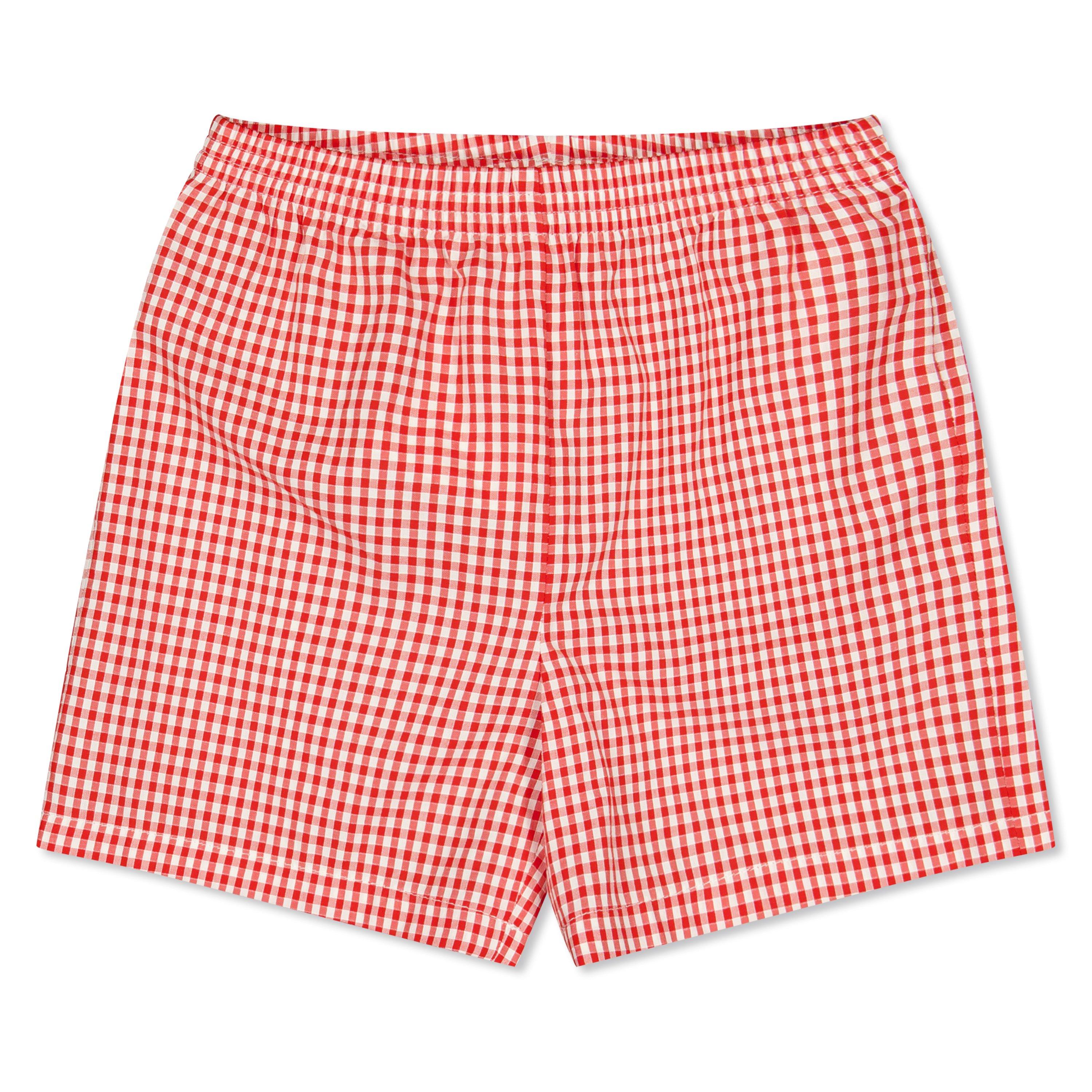 Gucci Gucci Check Shorts In61 - Red 6312 - Size 24M