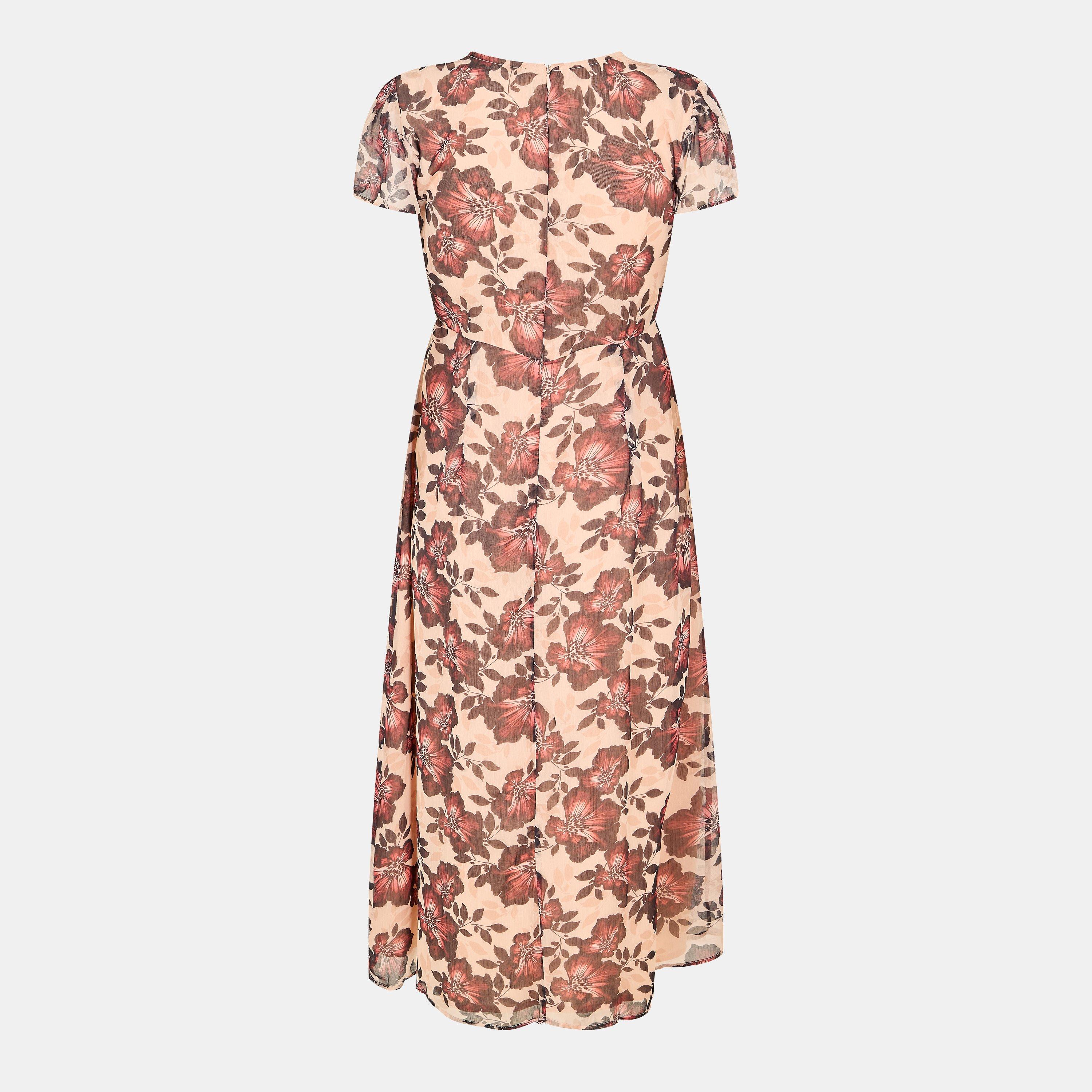 Cream Multi - French Connection - Women's Elyse A Line Dress - 2