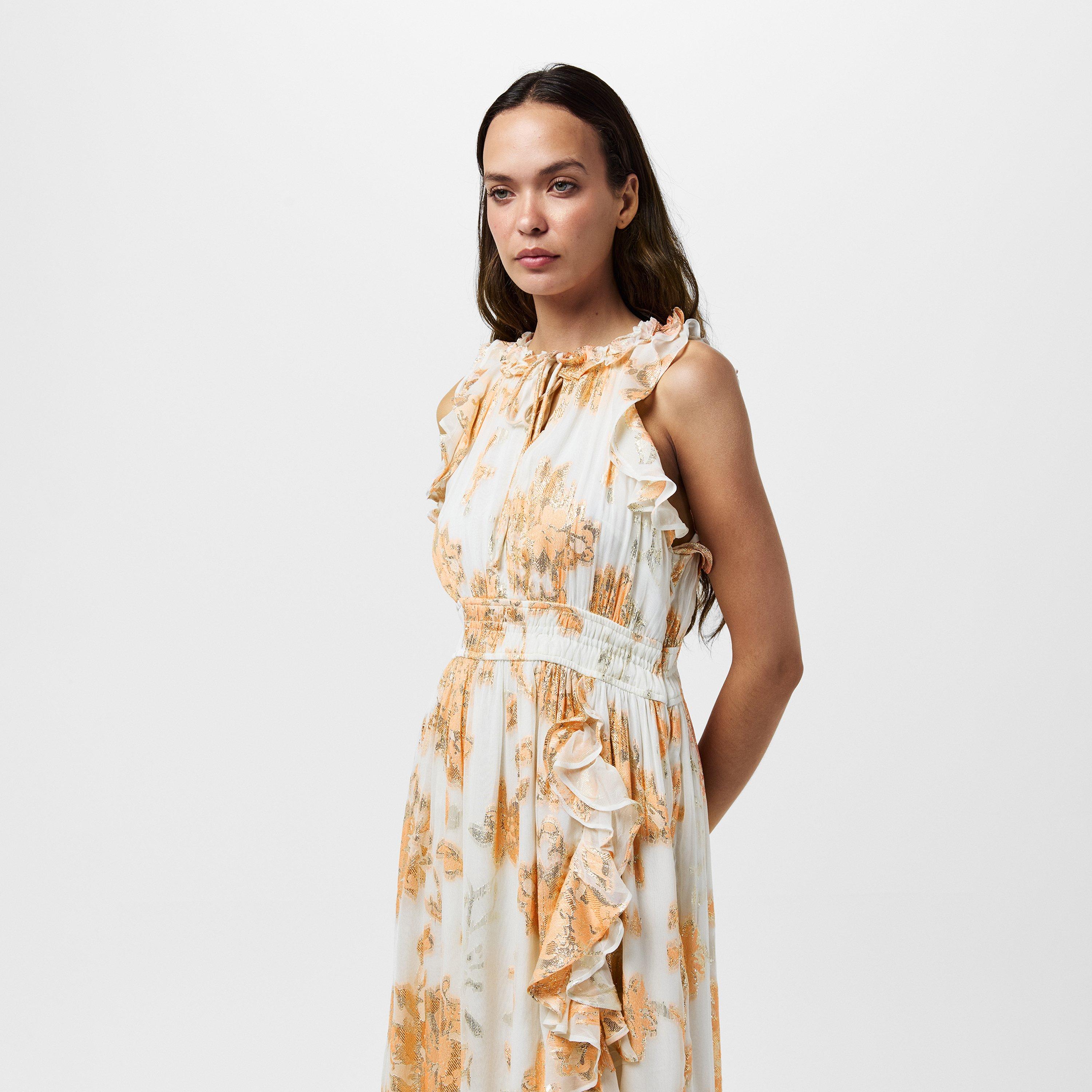 Ballet Pink - French Connection - Women's Elko Maxi Dress - 3