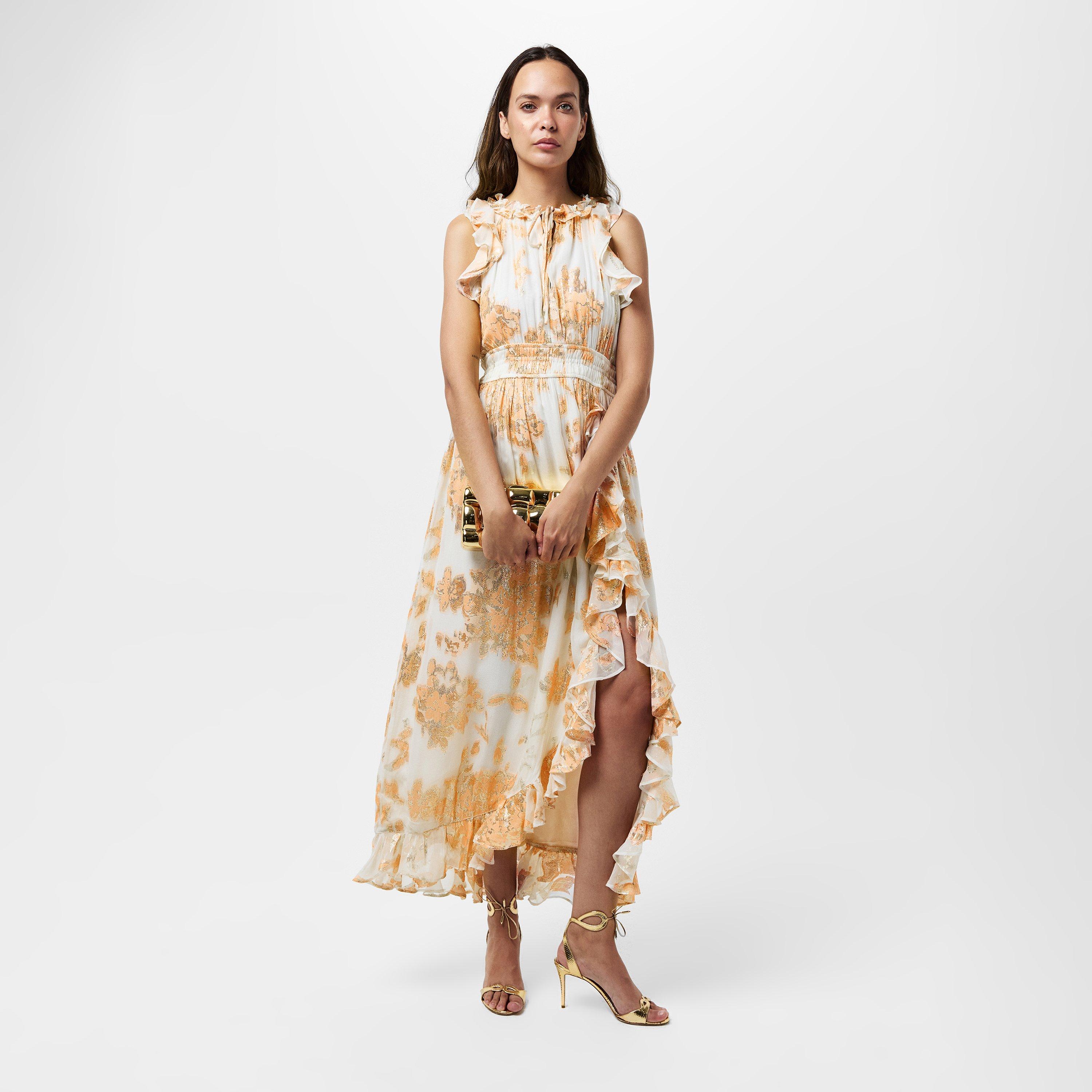 Ballet Pink - French Connection - Women's Elko Maxi Dress - 6