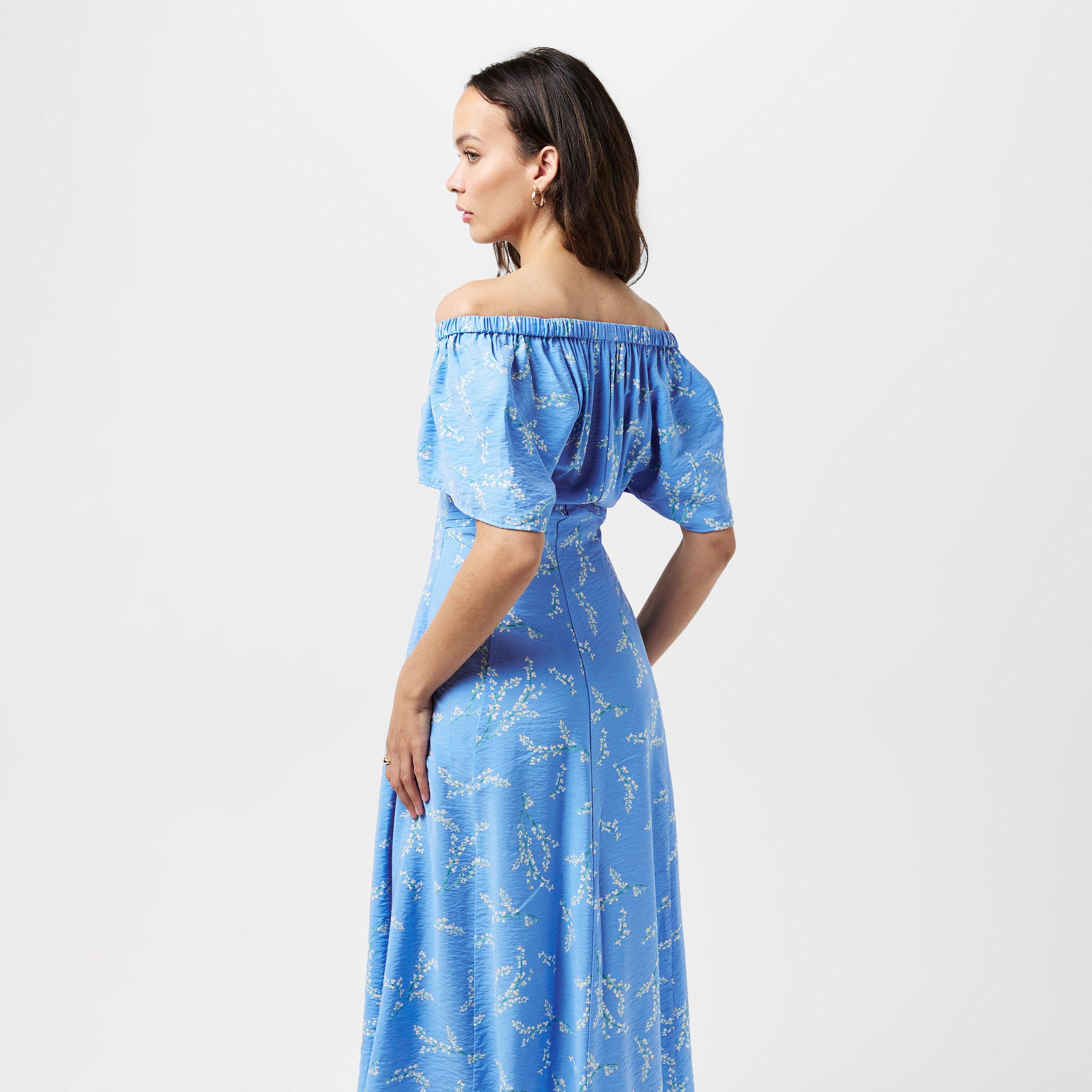 Conflower Multi - French Connection - Women's Daniella A-Line Dress - 4