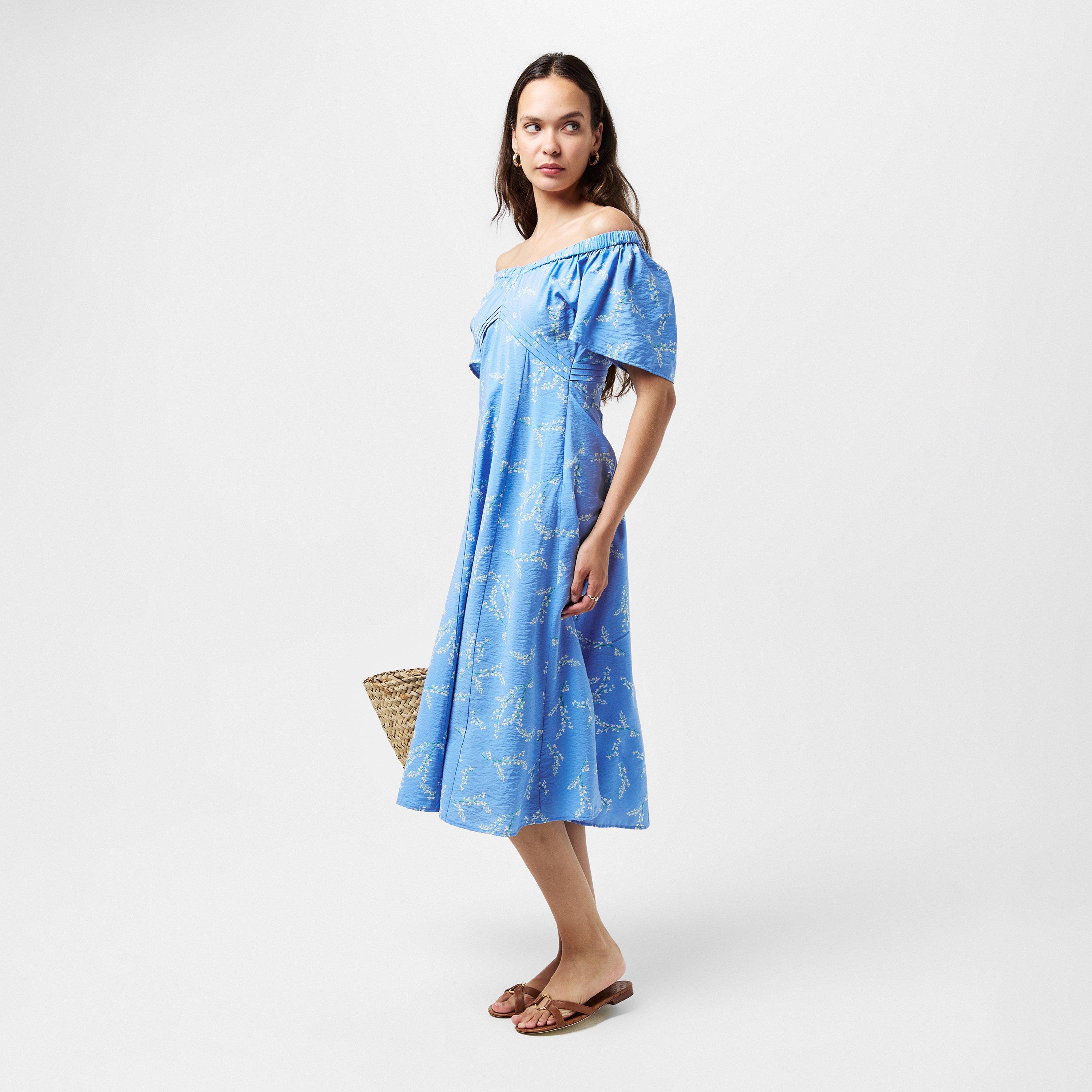 Conflower Multi - French Connection - Women's Daniella A-Line Dress - 6