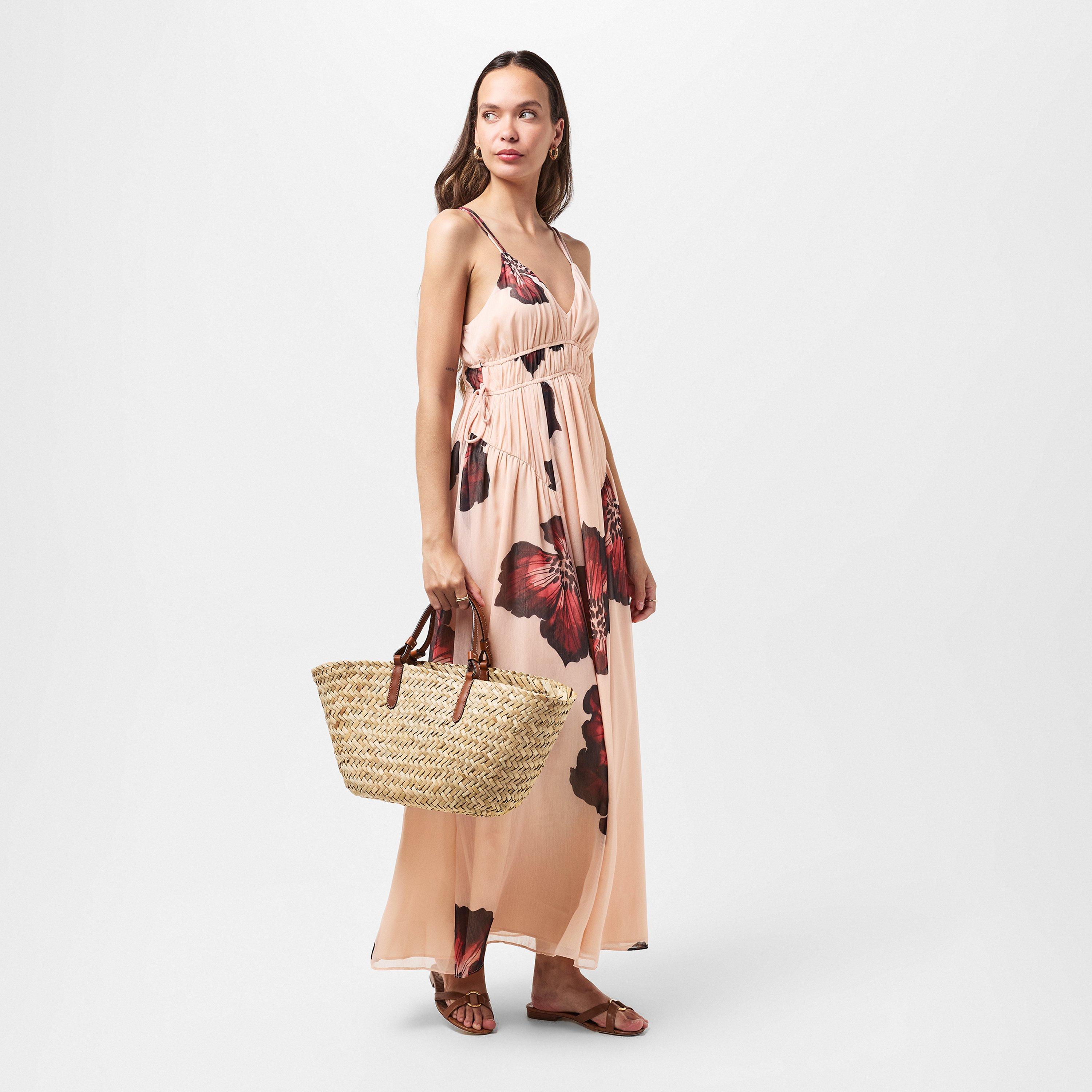 Blush Pink - French Connection - Women's Hallie Maxi Dress - 6