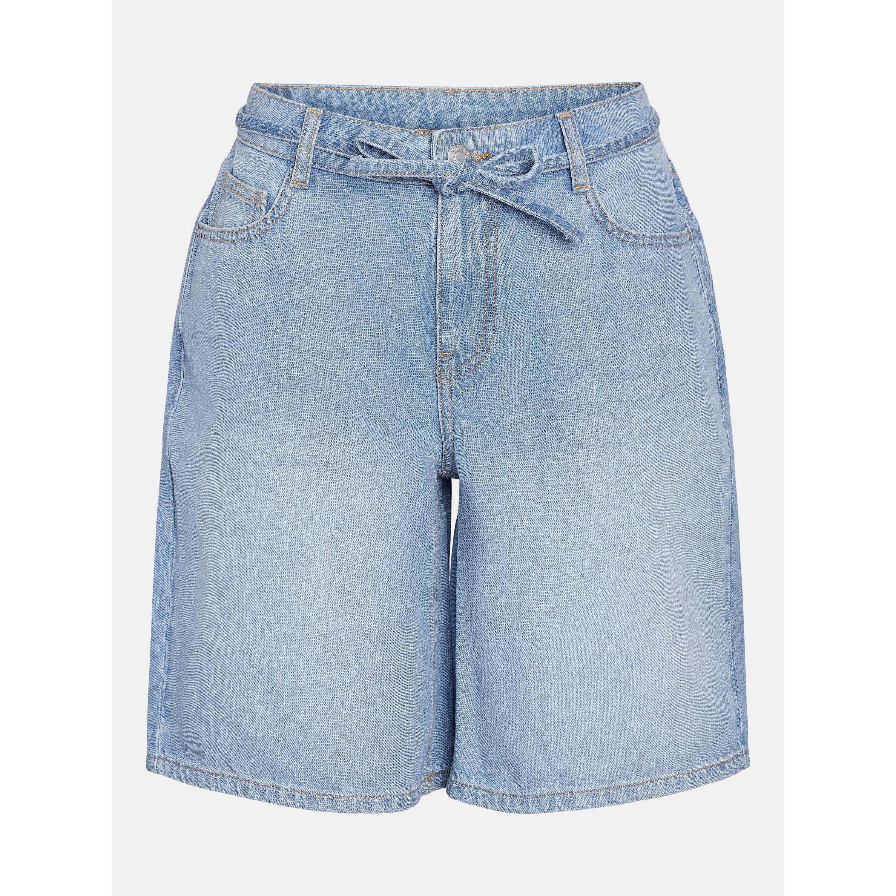 Lt Blue Denim - Noisy May - Noisy Loose Denim Sh Ld63 - 1