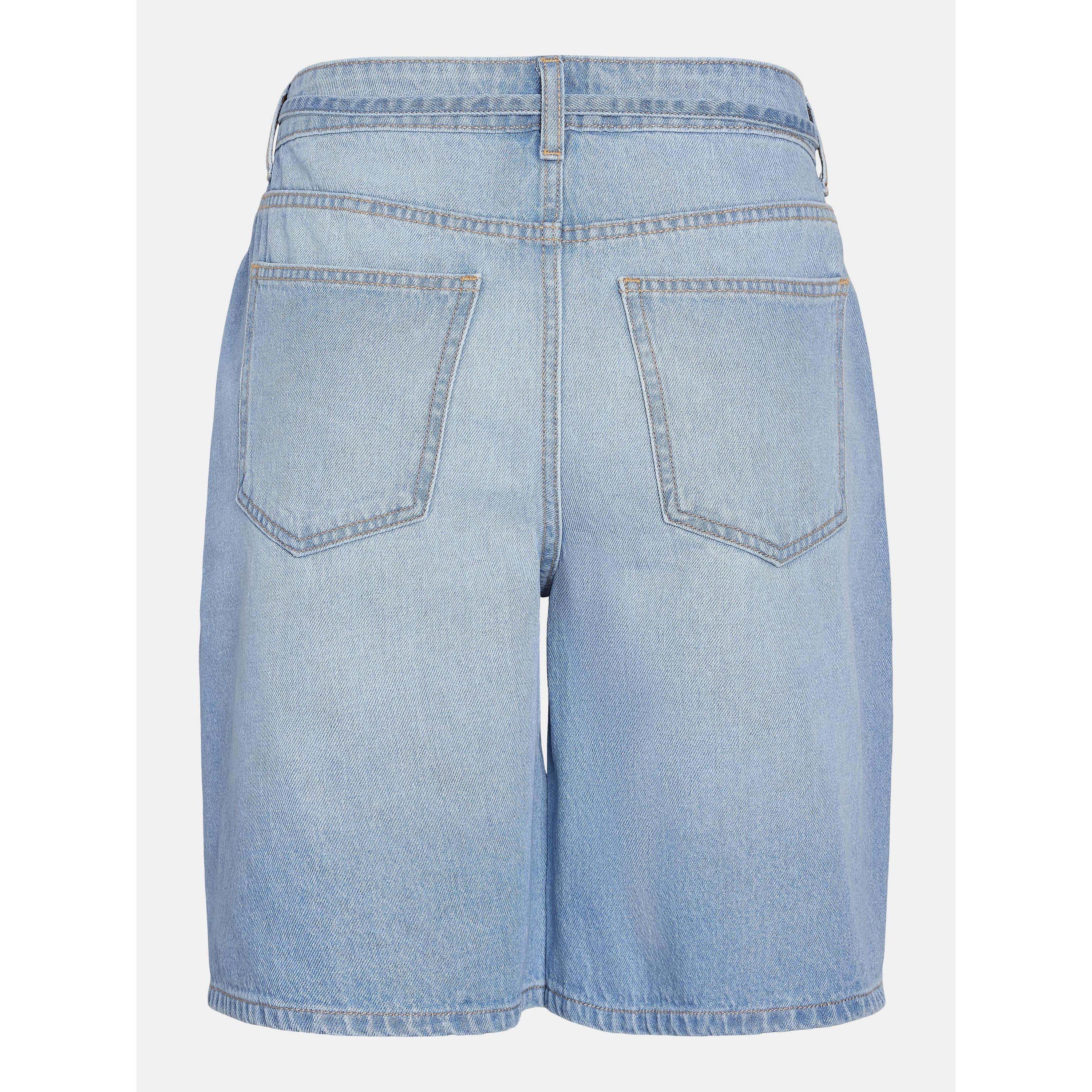 Lt Blue Denim - Noisy May - Noisy Loose Denim Sh Ld63 - 2