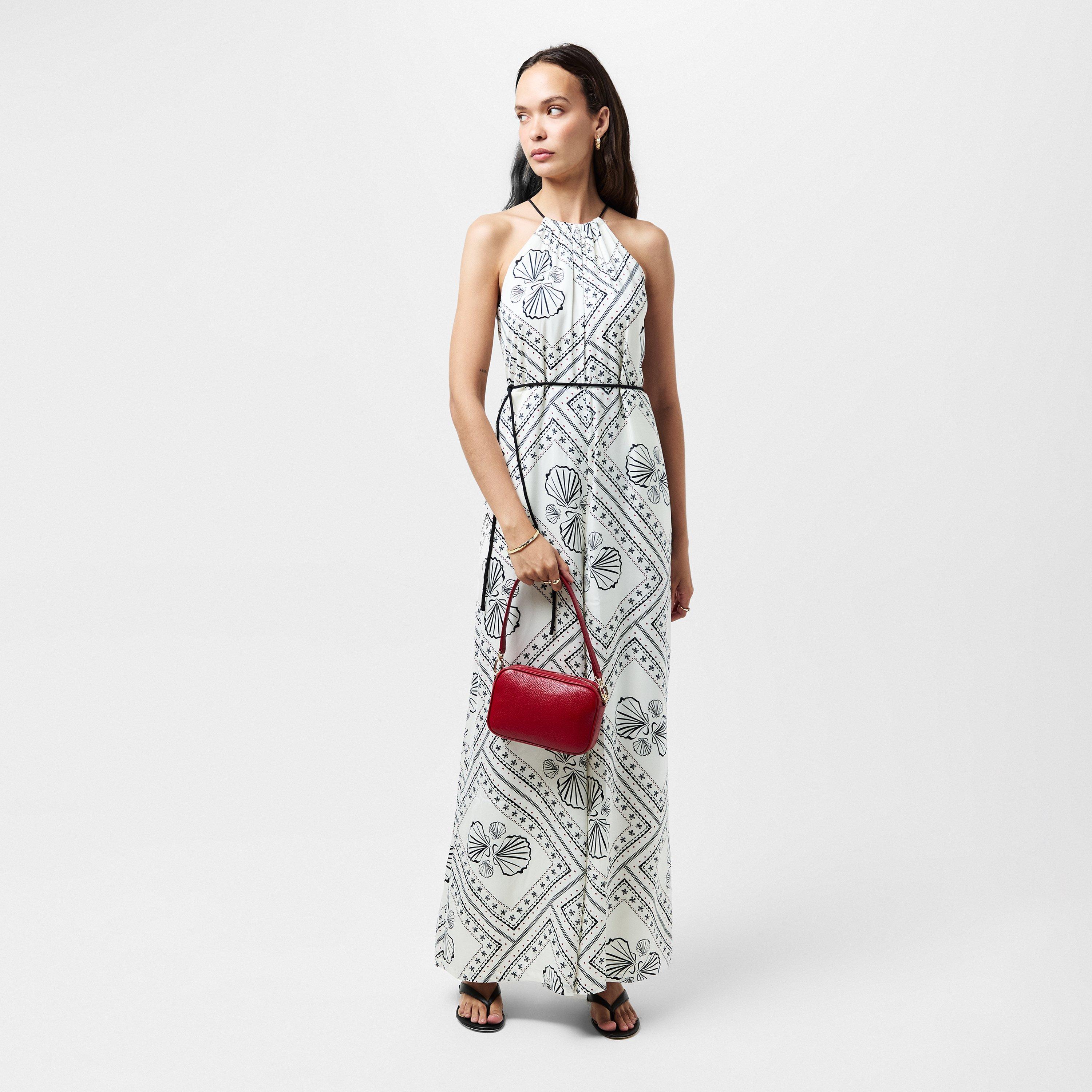 White-Black - French Connection - Women's Catherine Jumpsuit - 6