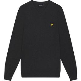 Lyle and Scott Merino V Neck Jumper