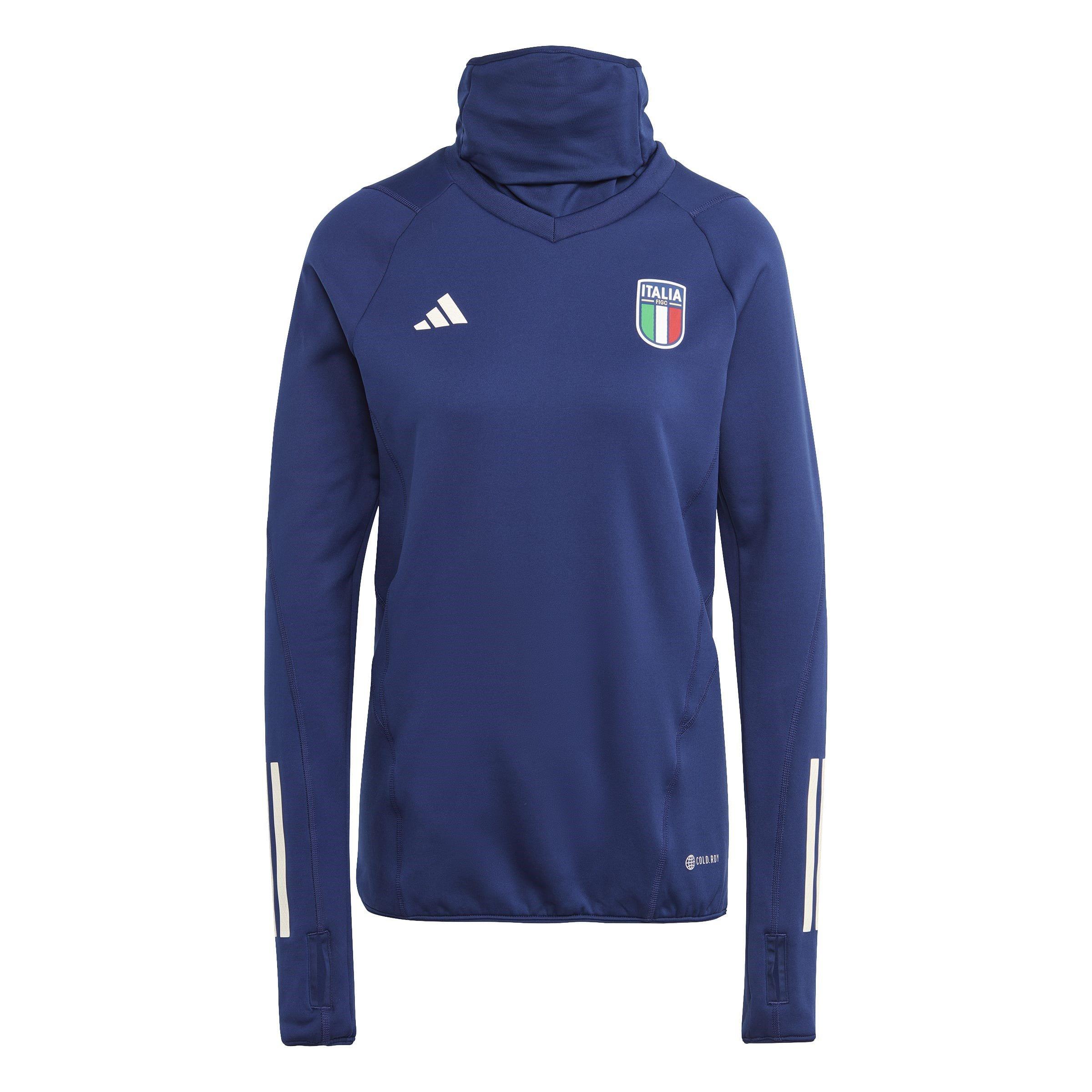 Navy - adidas - Italy Tiro 23 Pro Warm Top Womens - 1