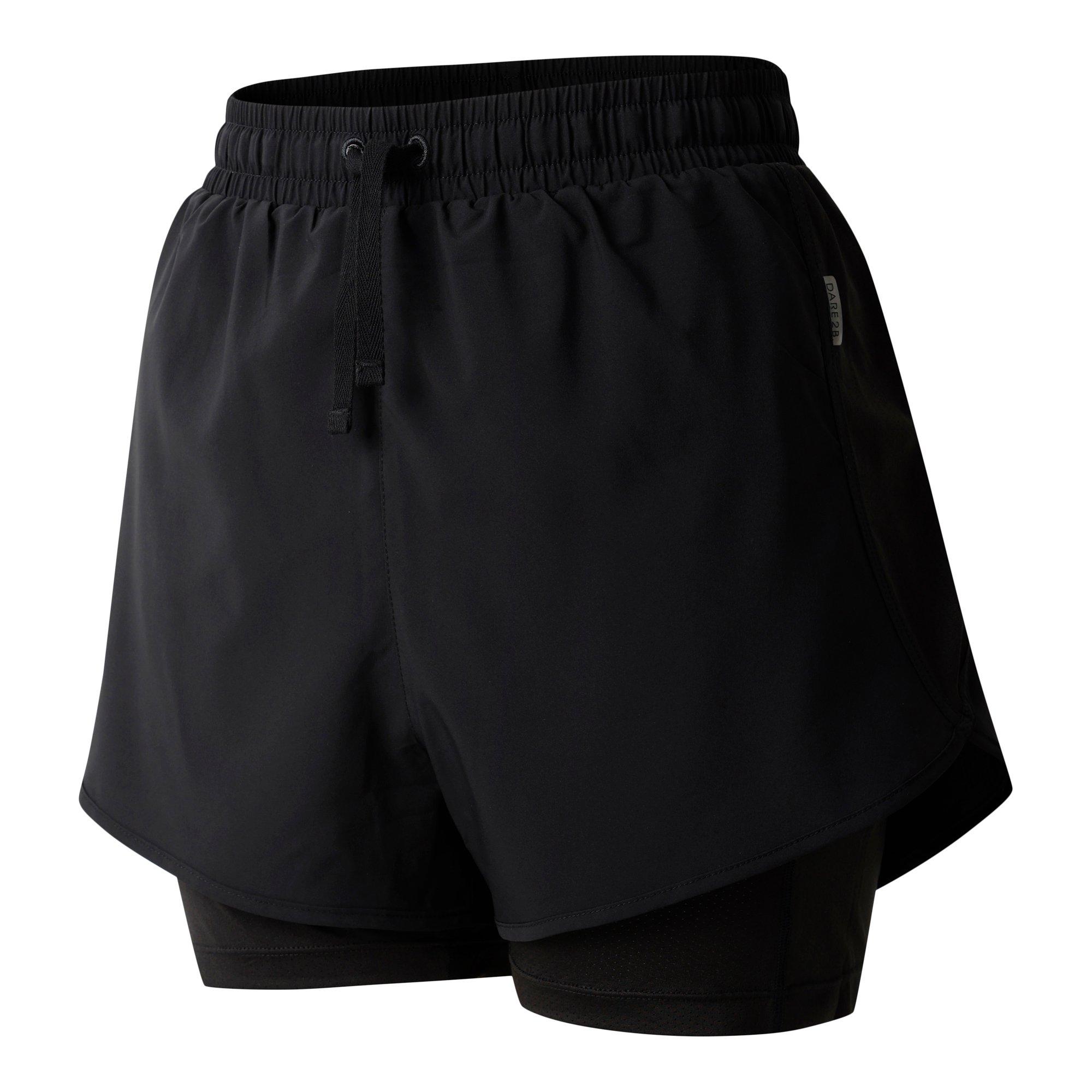 Black - Dare 2b - Women's Sprint Up Performance Running Shorts - 7