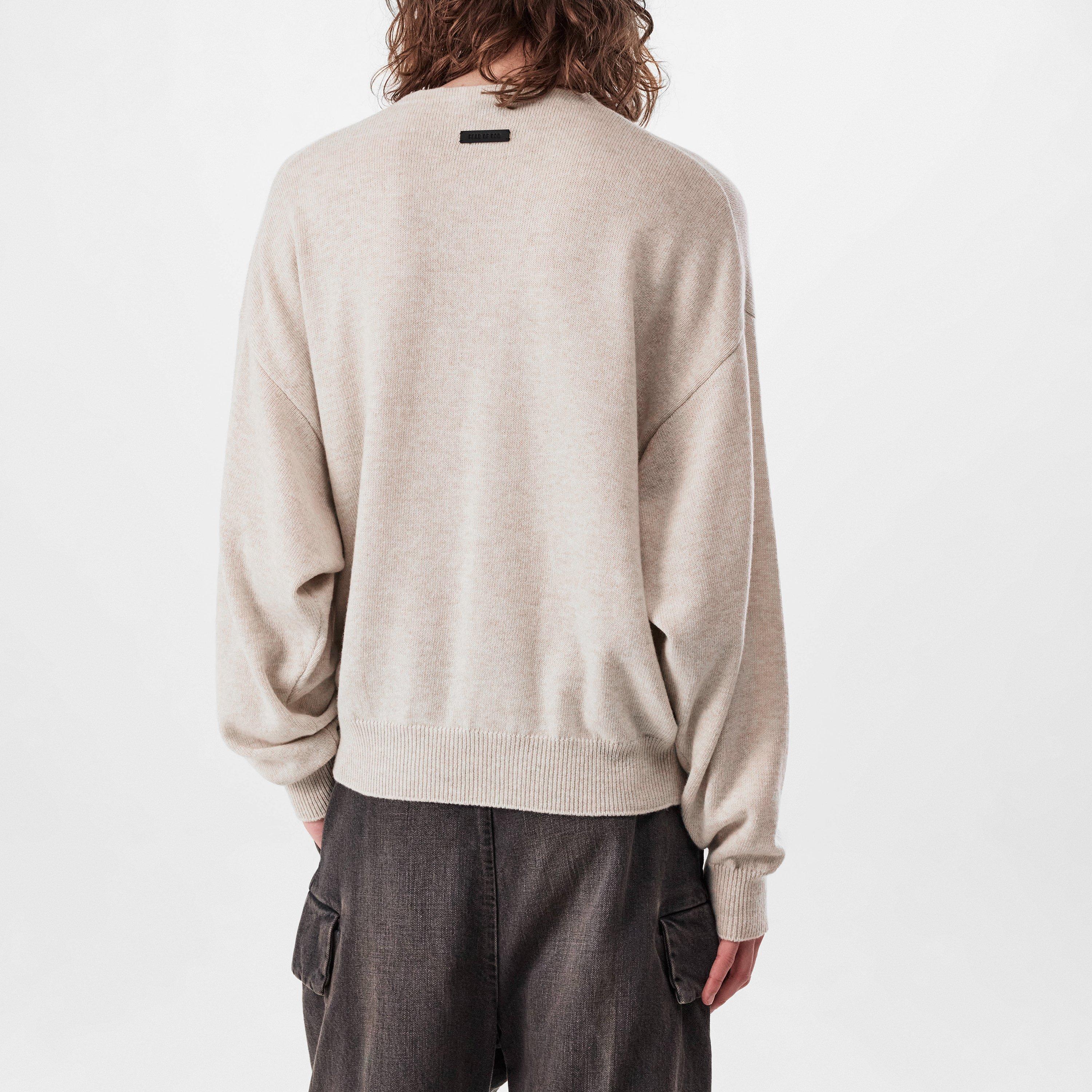 Heather Beige - Fear Of God - Knit Henley Jumper - 3