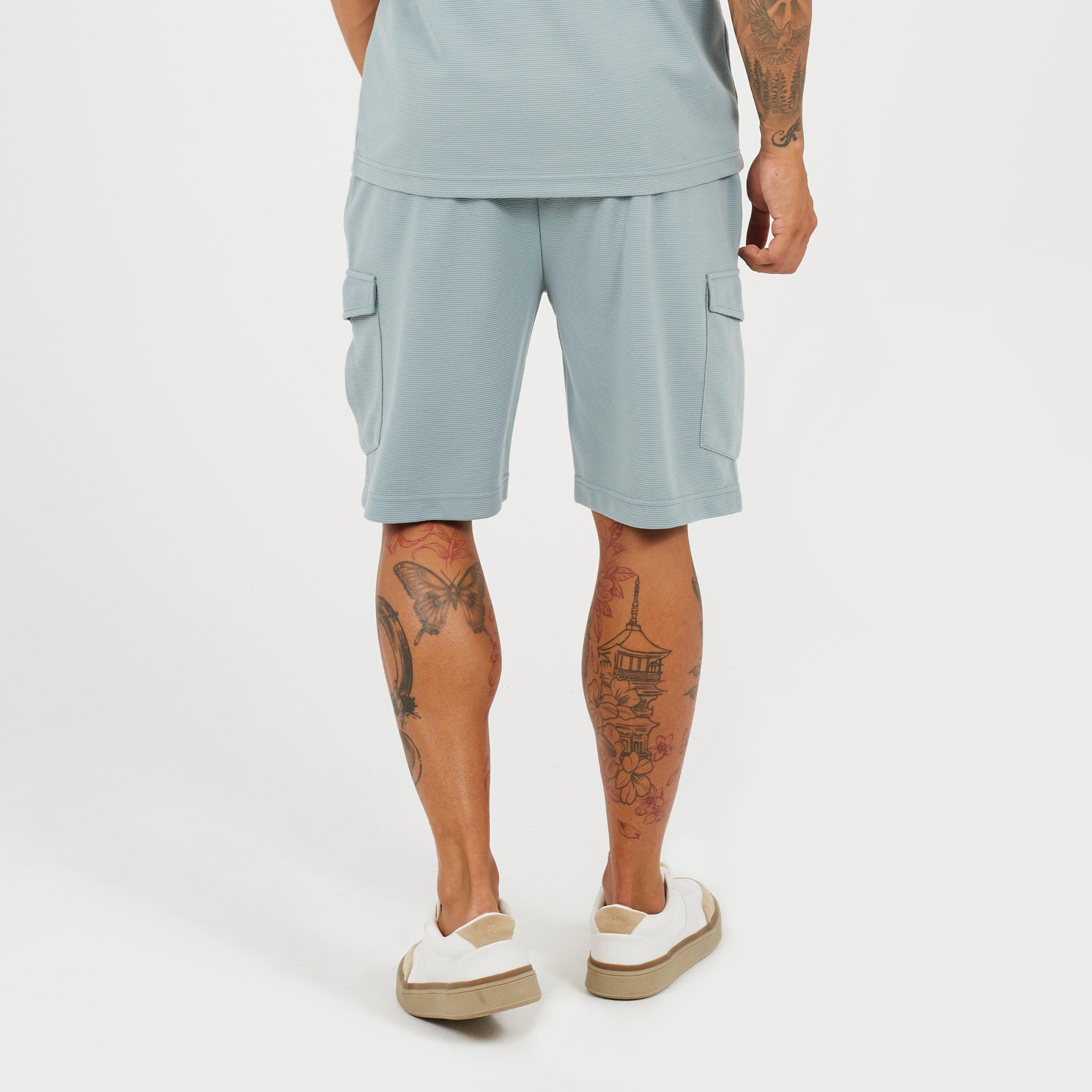 Plava boja jajeta patke - Brave Soul - BS Cargo Short Sn63 - 2