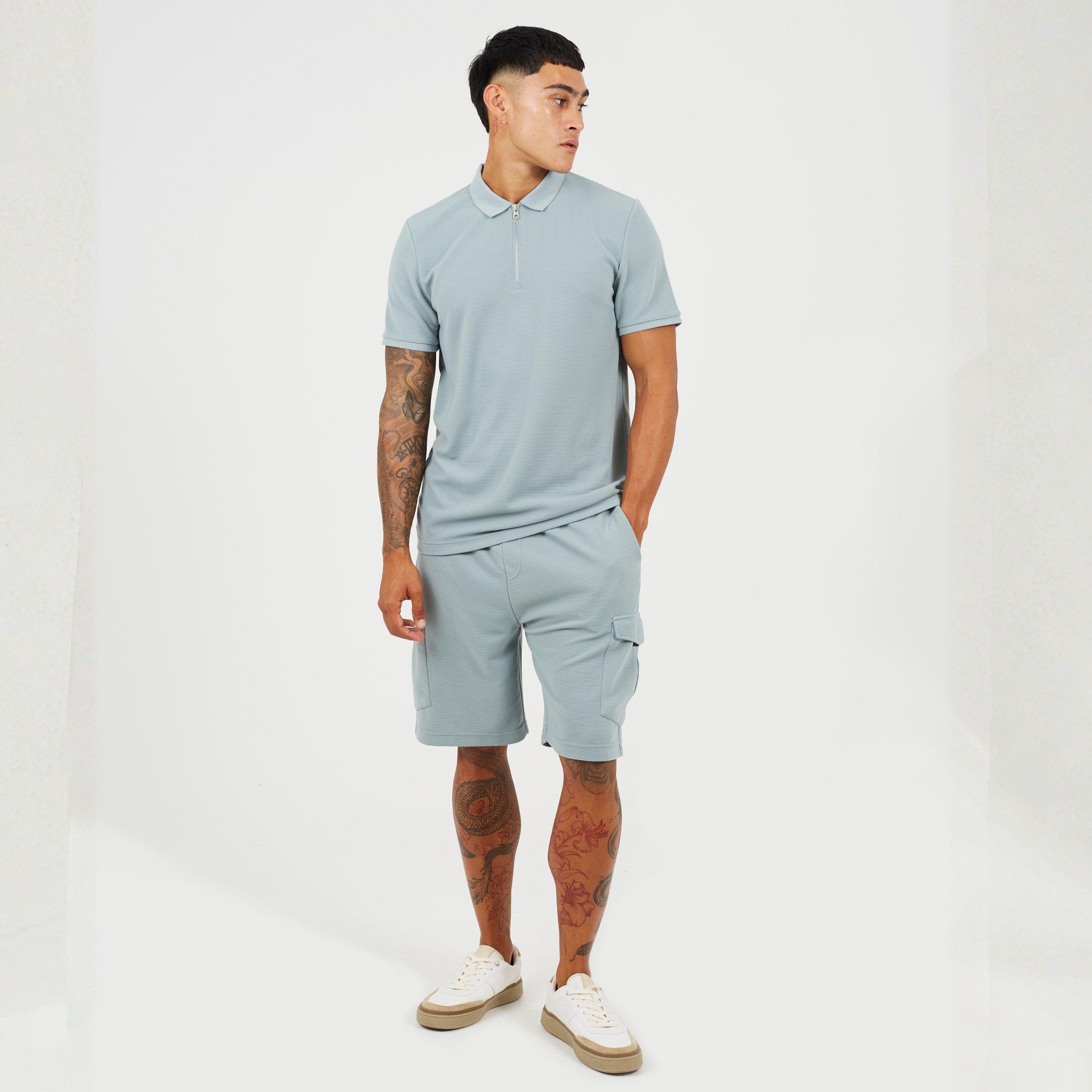 Plava boja jajeta patke - Brave Soul - BS Cargo Short Sn63 - 4
