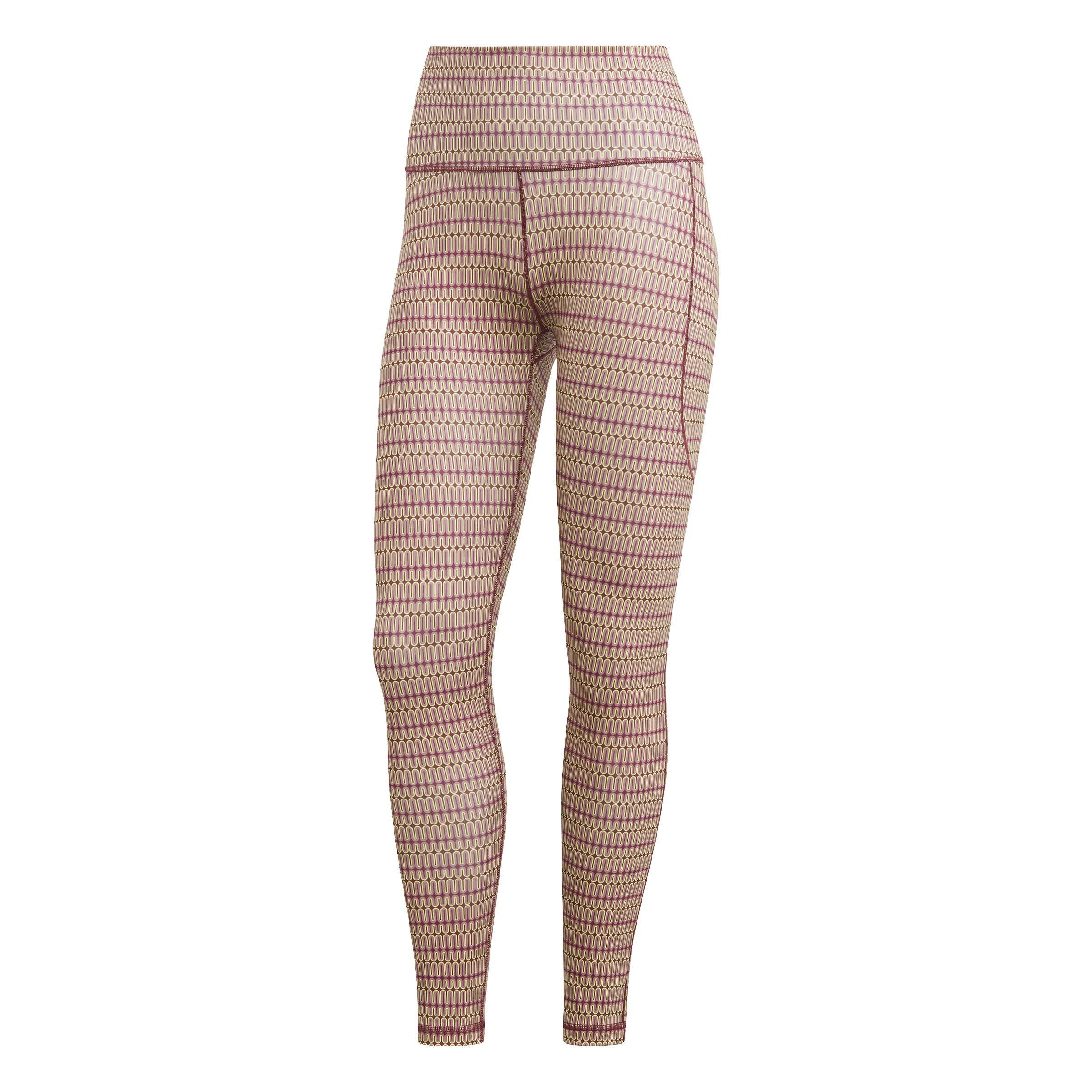 Rojo - adidas - Yoga Studio Seasonal Leggings Womens - 1