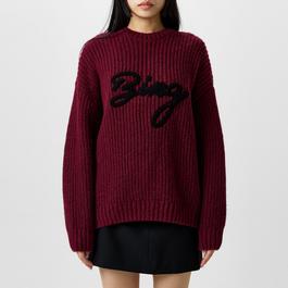 Anine Bing Sydney Embroidered Sweater