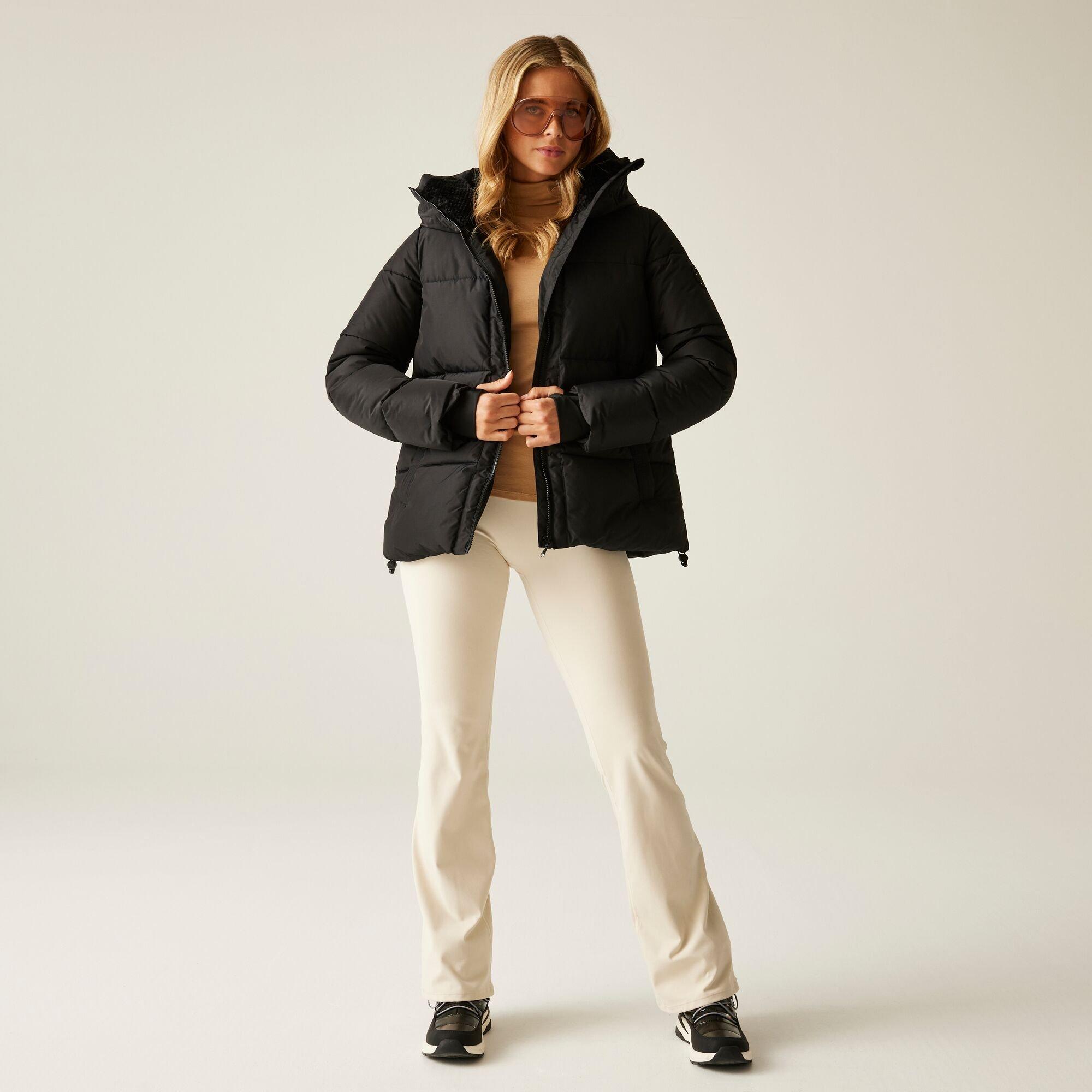 Black - Dare 2b - Women's Milieu Insulated Waterproof Jacket - 3