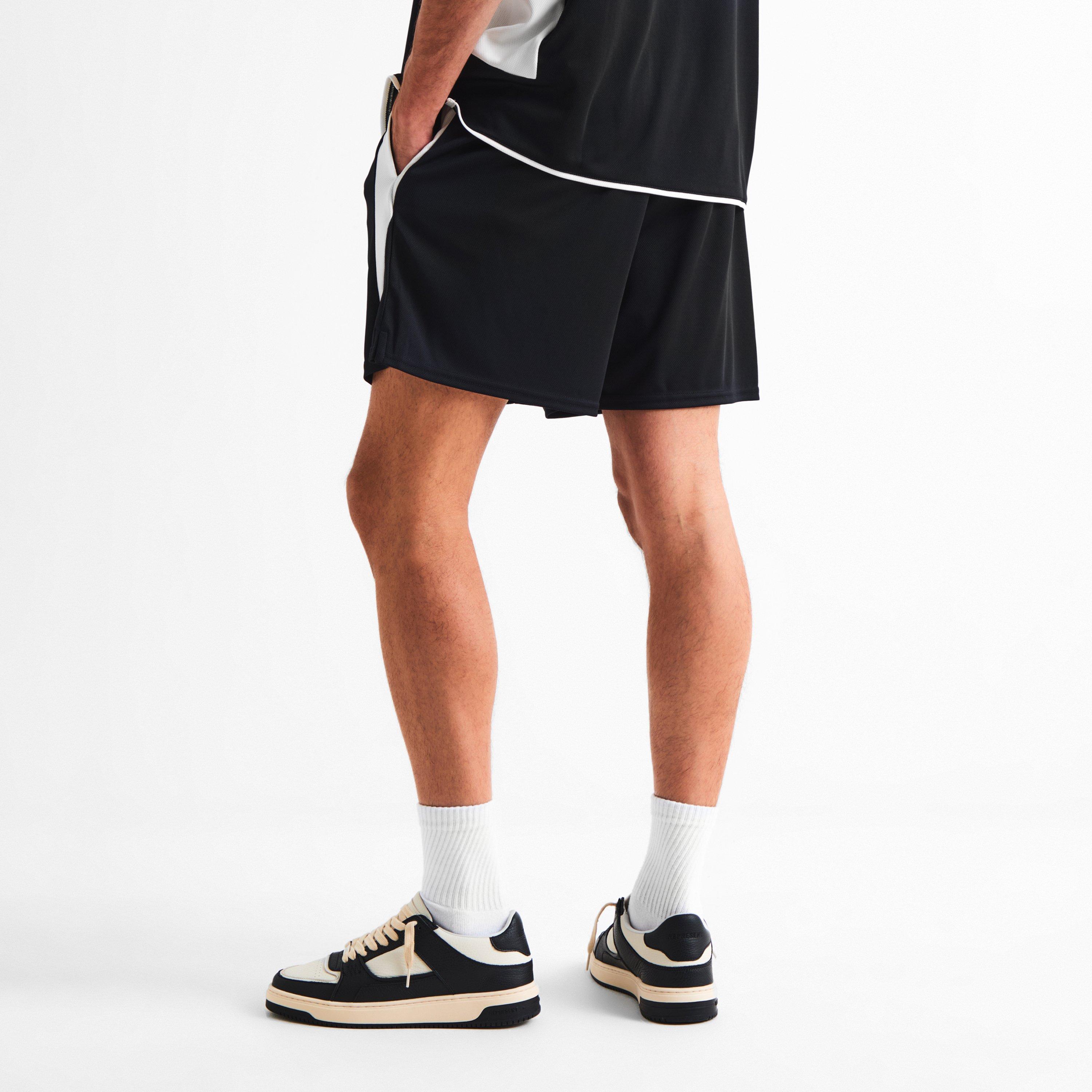 Jet Black - Represent - Mens Star Football Shorts - 4