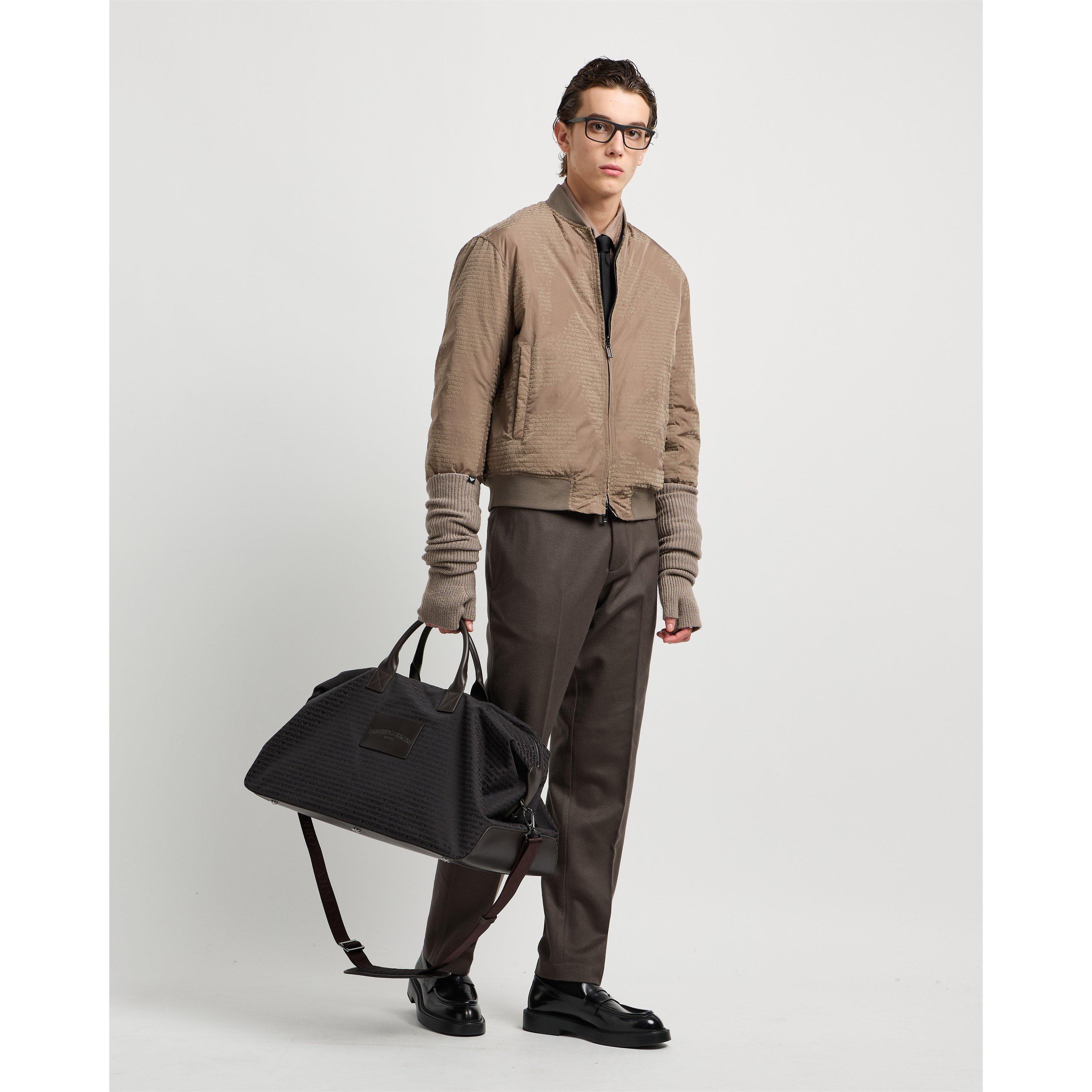 Brown U8112 - Emporio Armani - Men's Tailored Trouser - 3