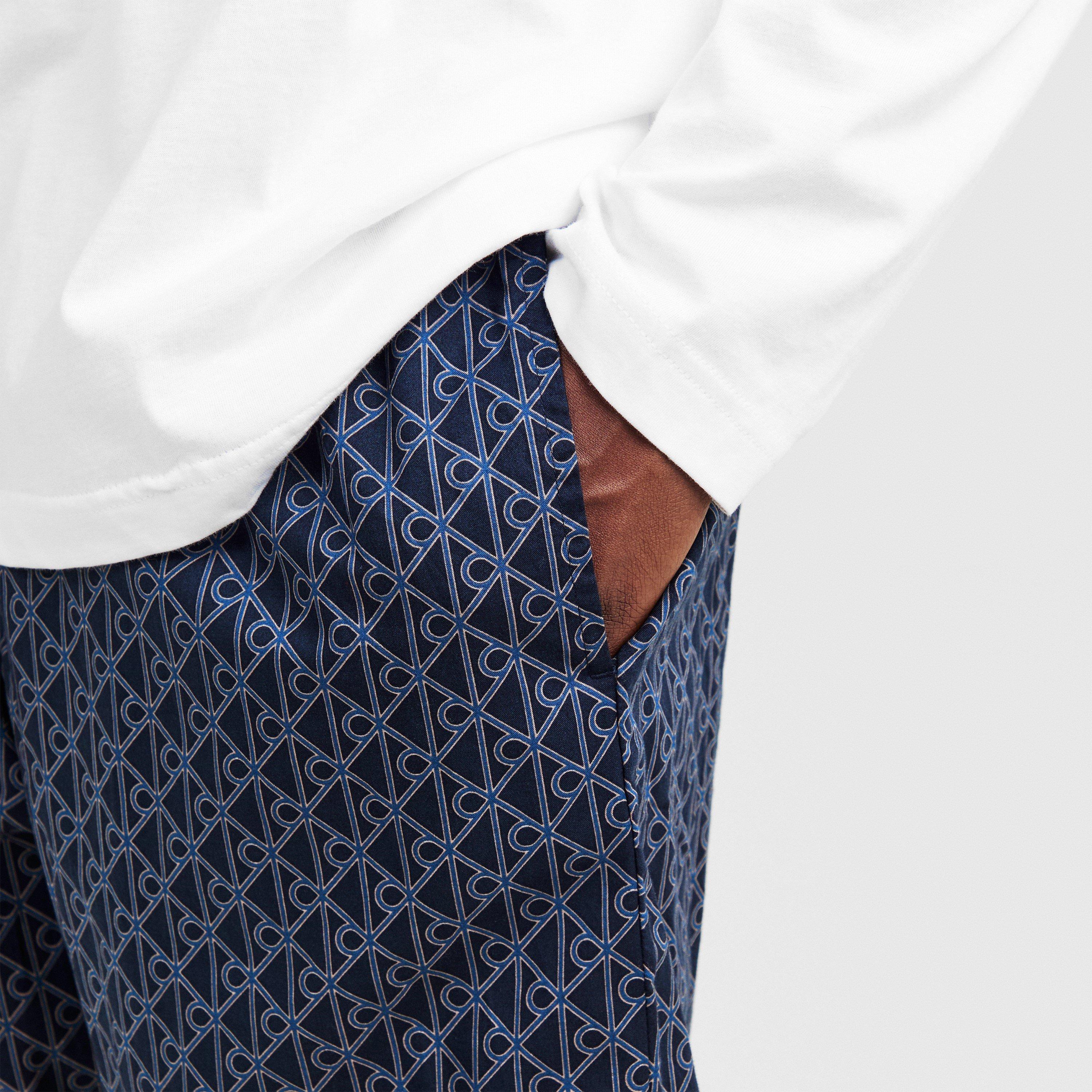 Preto/Branco - Calvin Klein - Men's Long Sleeve Pyjama Set - 5