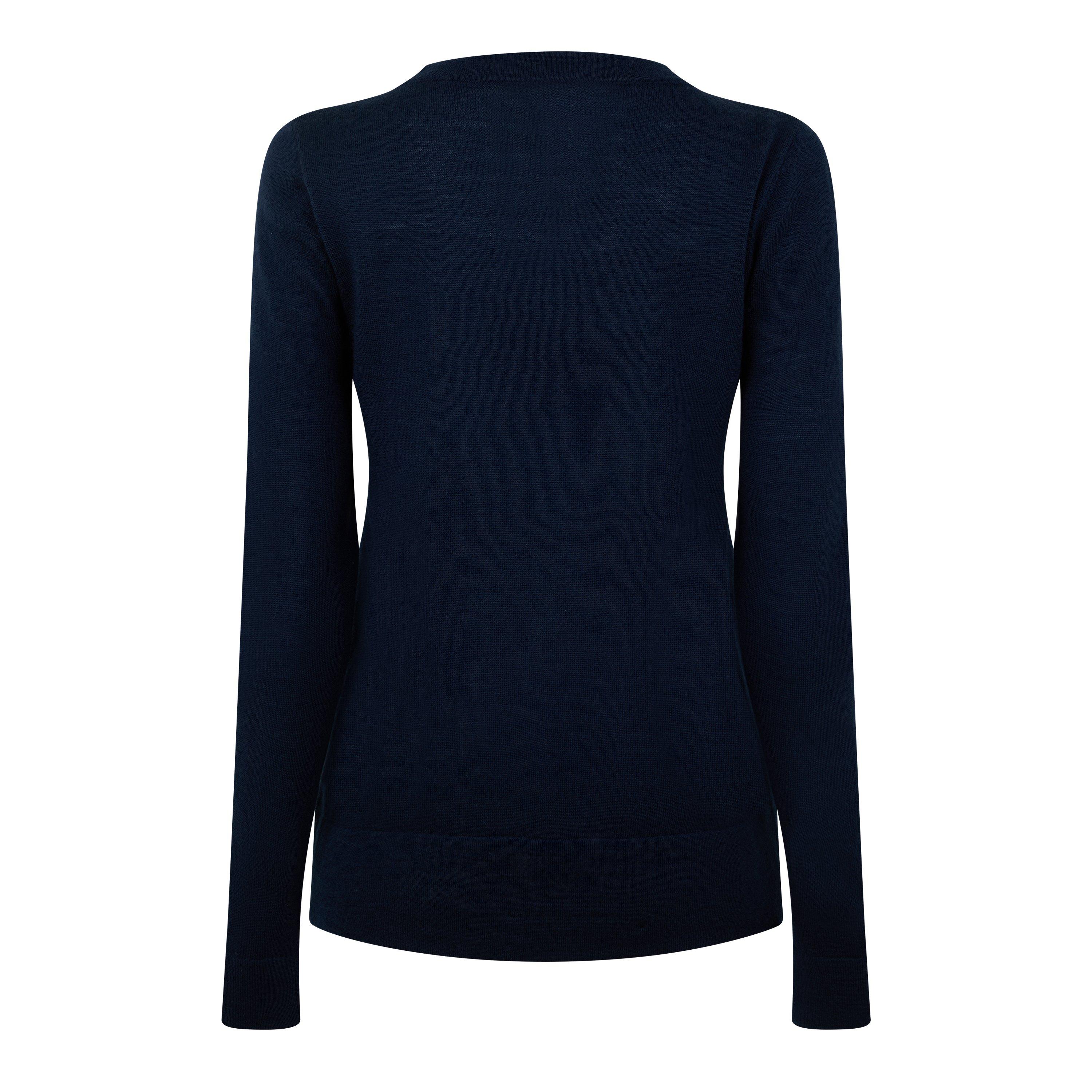 Azul marino - Biba - Biba Merino Logo Jumper - 5