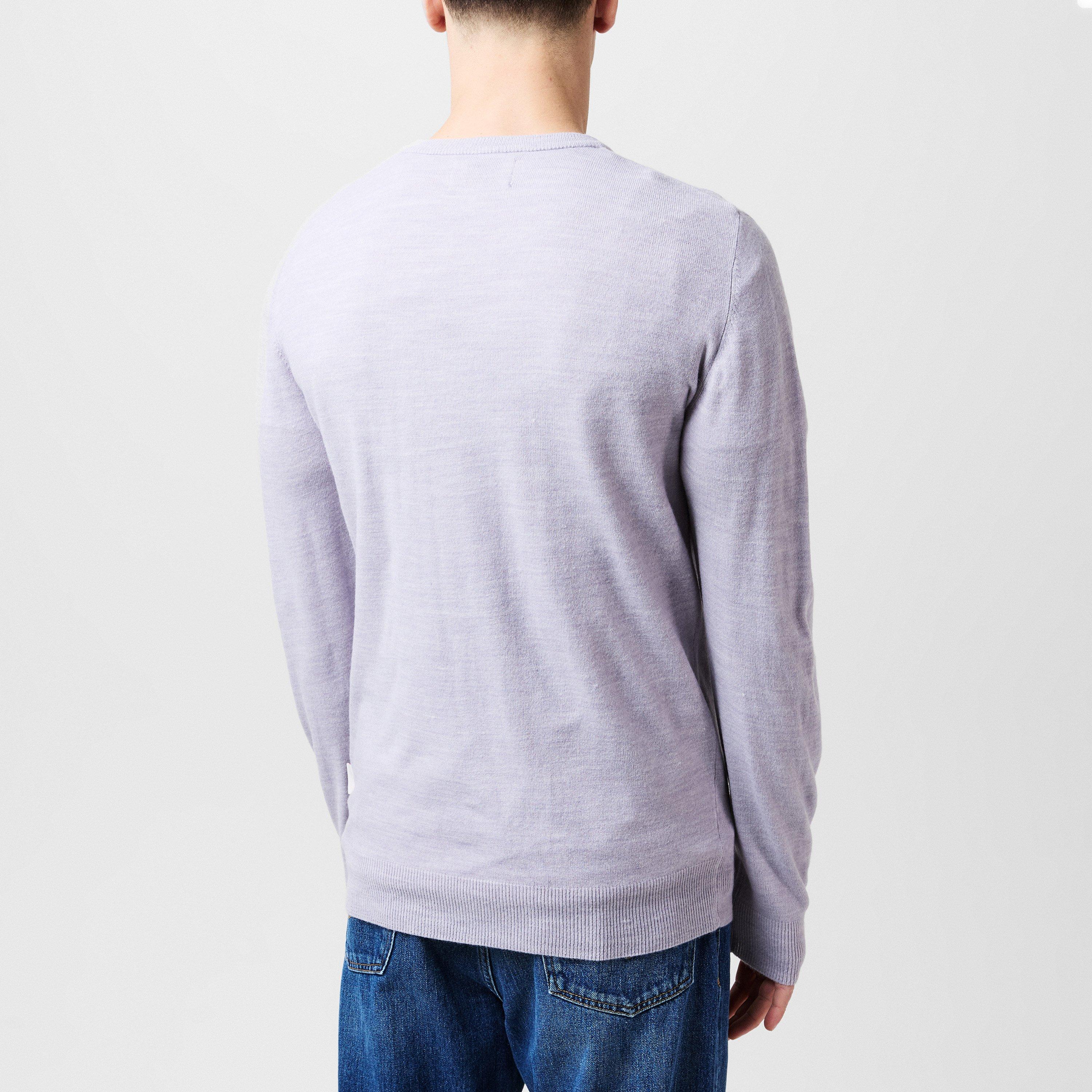 Light grey - Lee Cooper - Long sleeve V Neck Jumper - 4