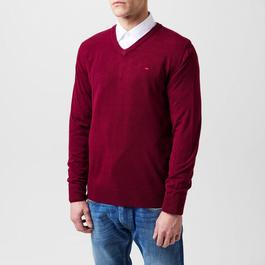 Lee Cooper Long sleeve V Neck Jumper