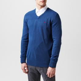 Lee Cooper Cooper Long sleeve V Neck Jumper