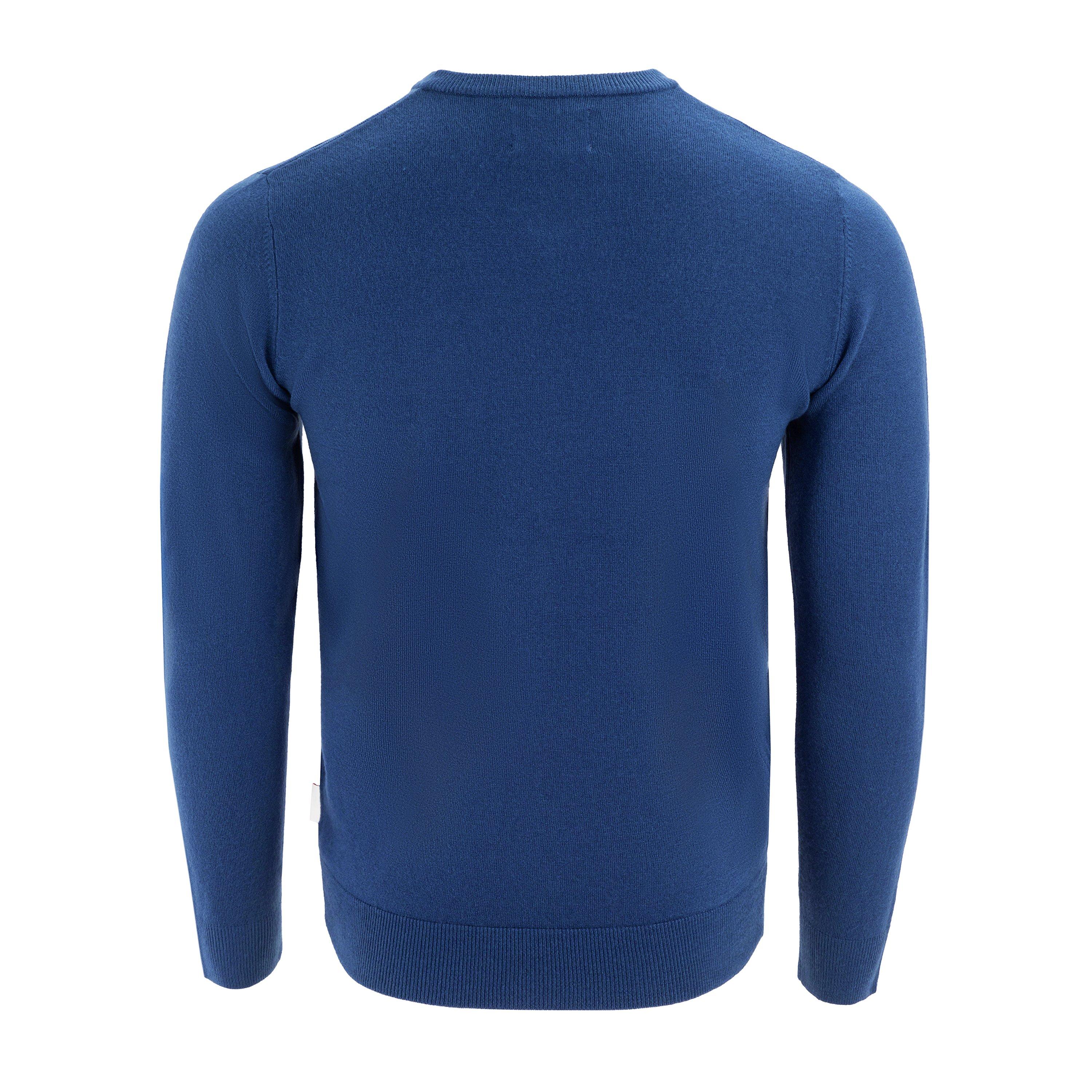 Surfing Blue - Lee Cooper - Cooper Long sleeve V Neck Jumper - 6