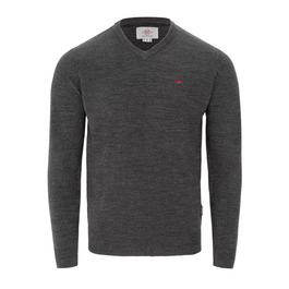 Lee Cooper Long sleeve V Neck Jumper