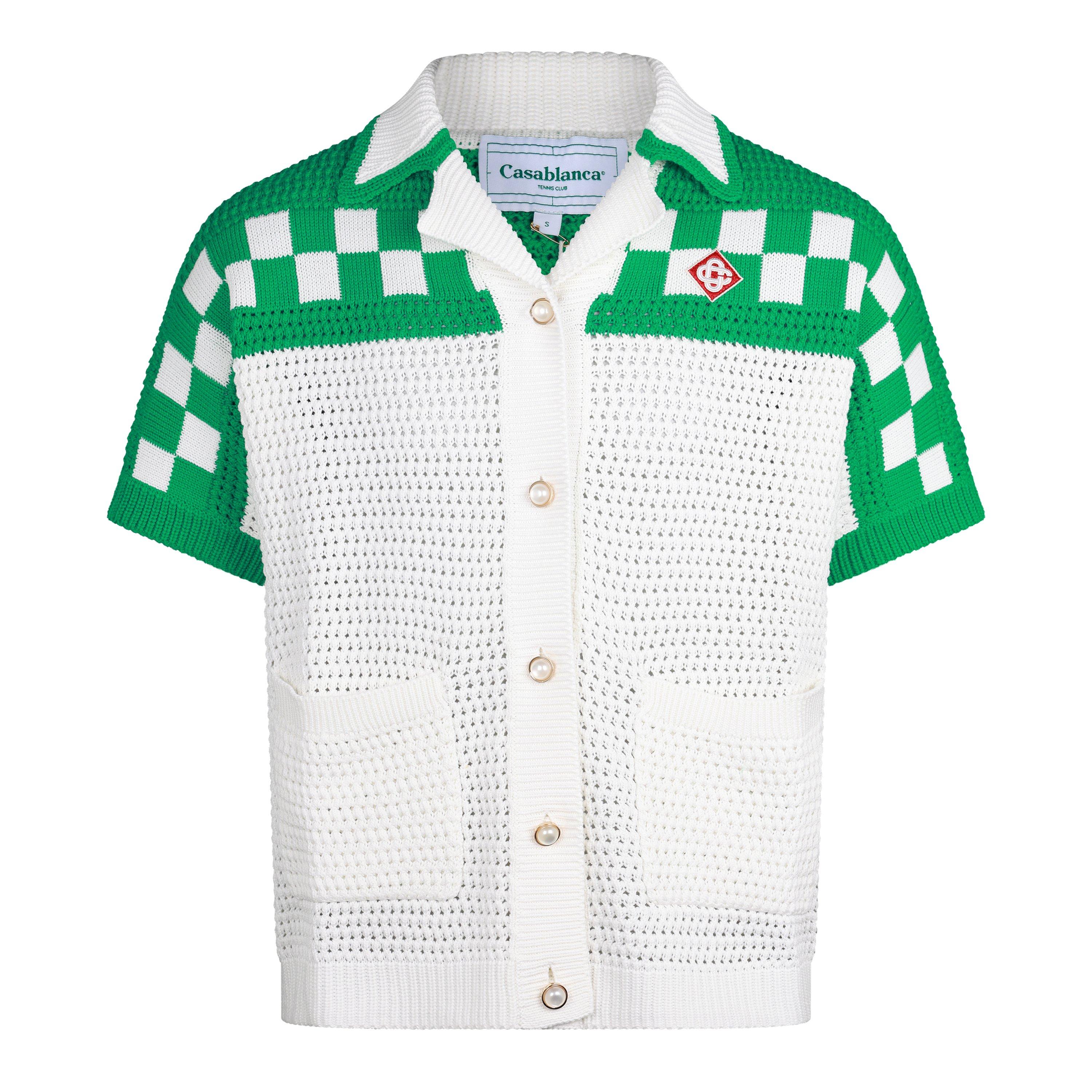 White Green - Casablanca - Casa Faux Crochet Sh Ld99 - 1