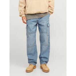 Jack and Jones Eddie Wide Leg Jeans Mens