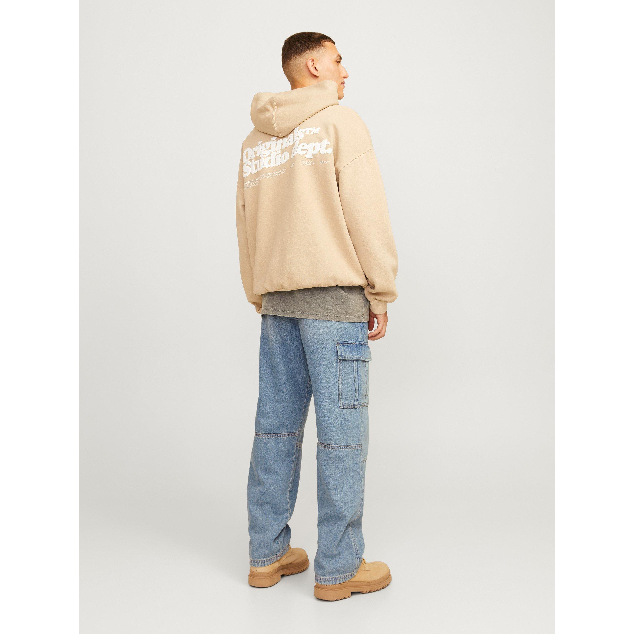 Blå Denim - Jack and Jones - Eddie Wide Leg Jeans - 5