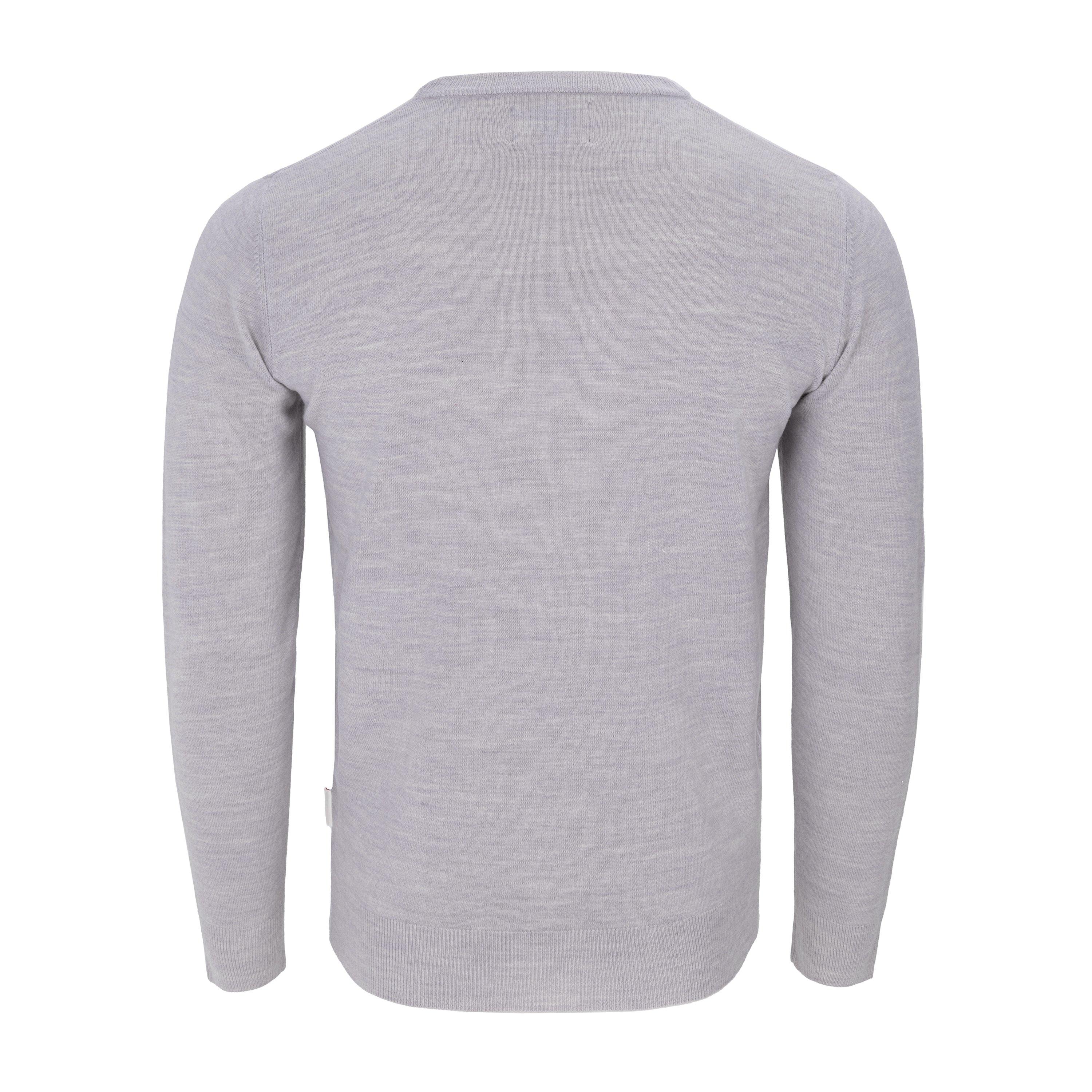 Lichtgrijs - Lee Cooper - Cooper Long Sleeve Crew Neck Jumper - 2