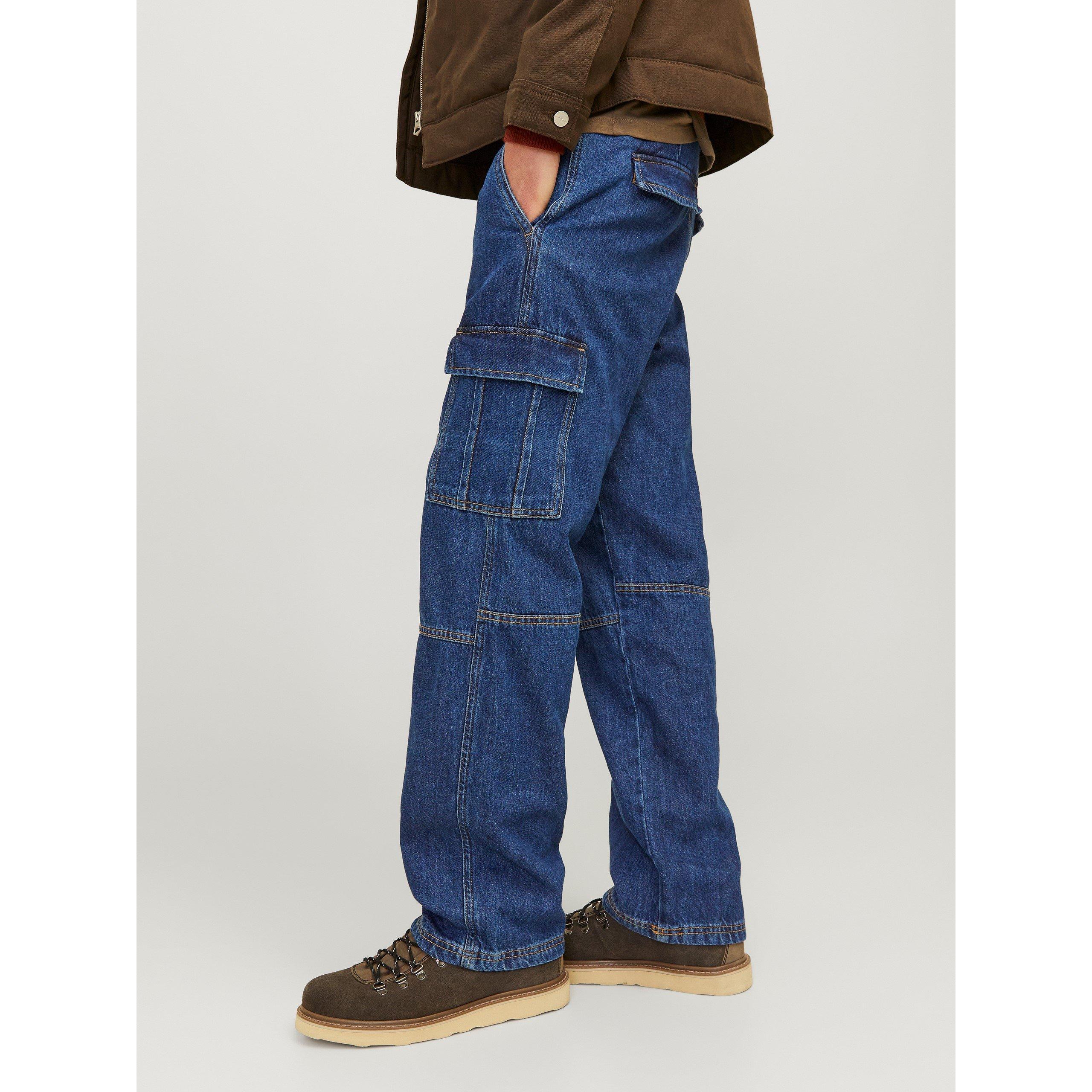 Plavi trap - Jack and Jones - Eddie Wide Leg Jeans - 3