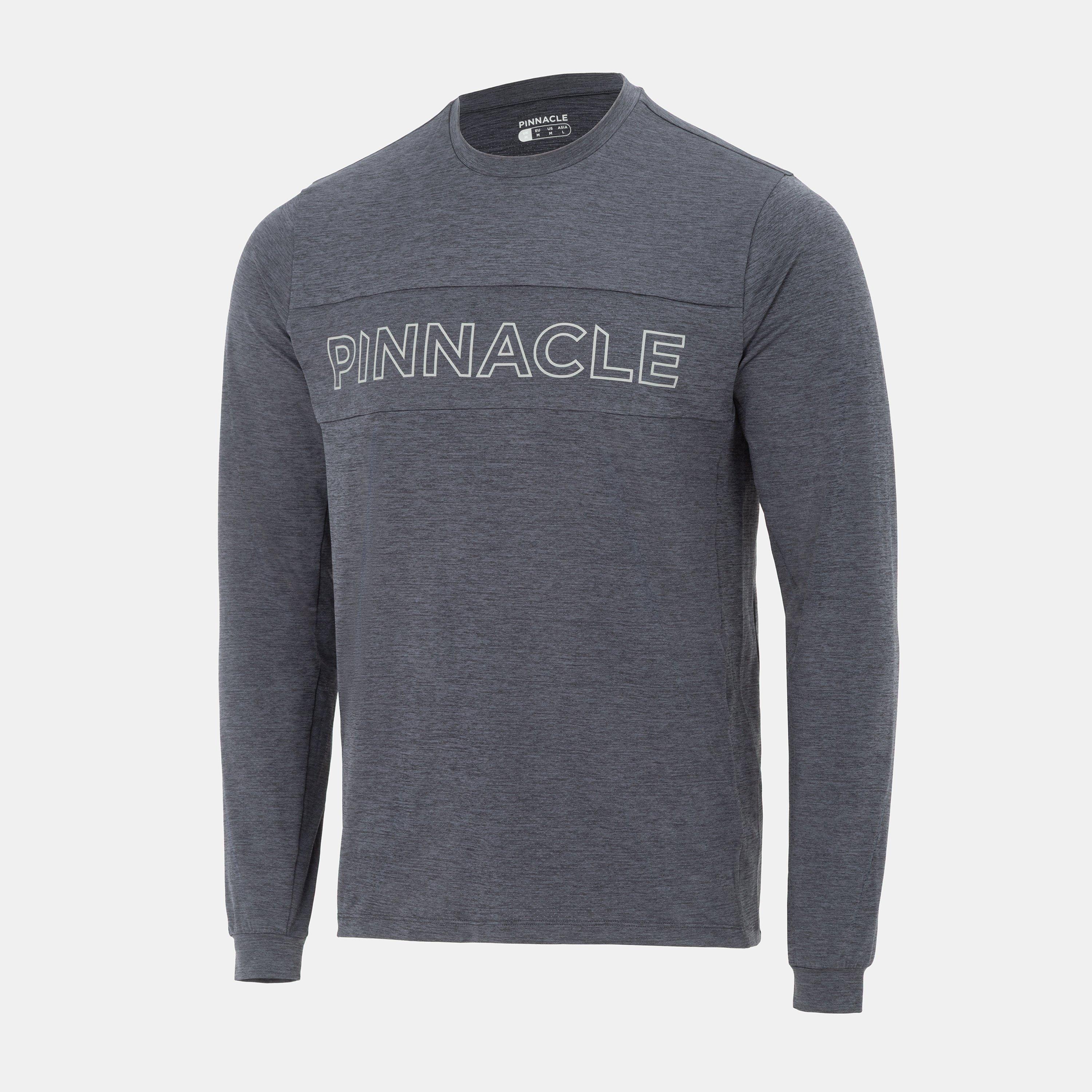 Black - Pinnacle - Long Sleeve Tech Tee Mens - 3