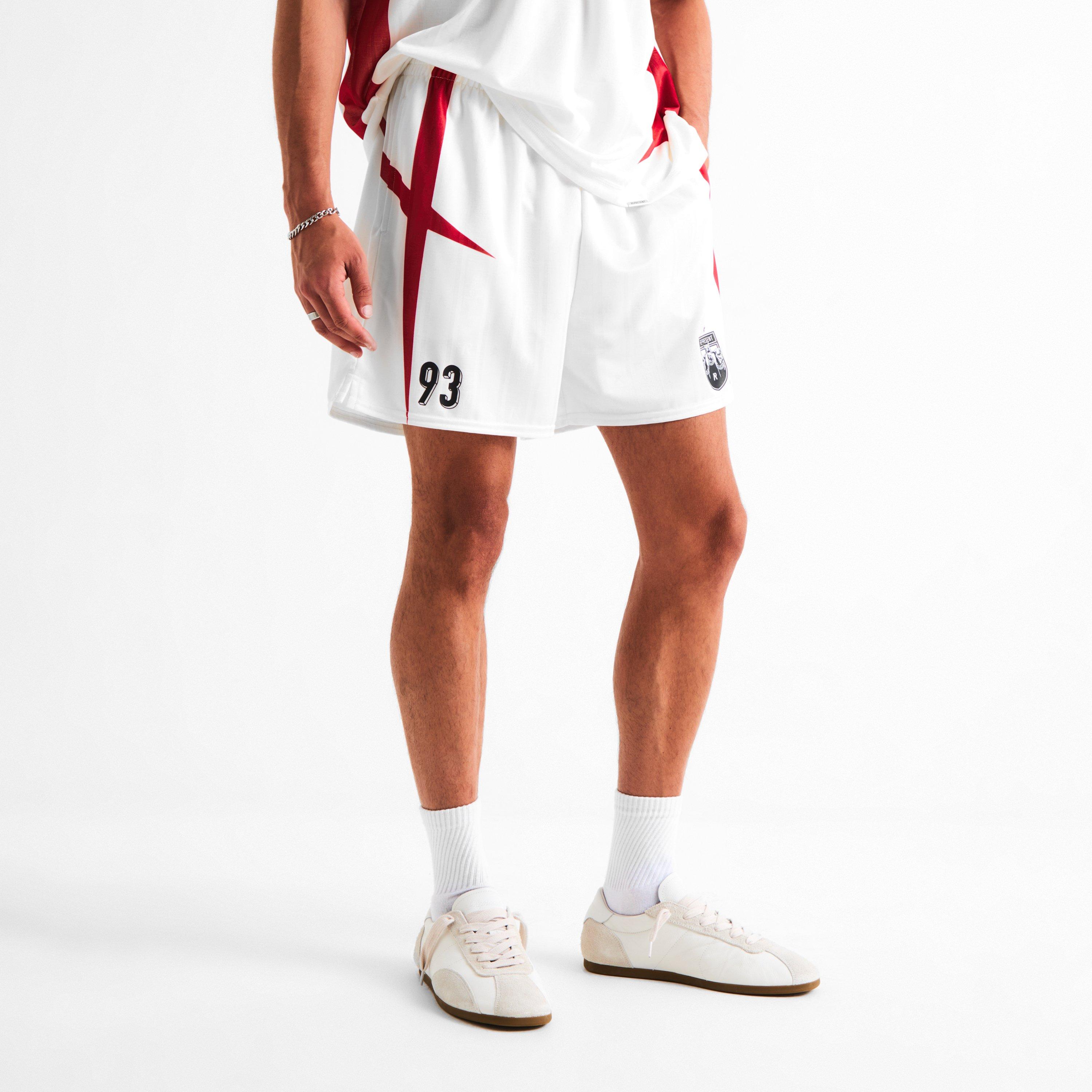 Flat White - Represent - Mens Spike Football Shorts - 3