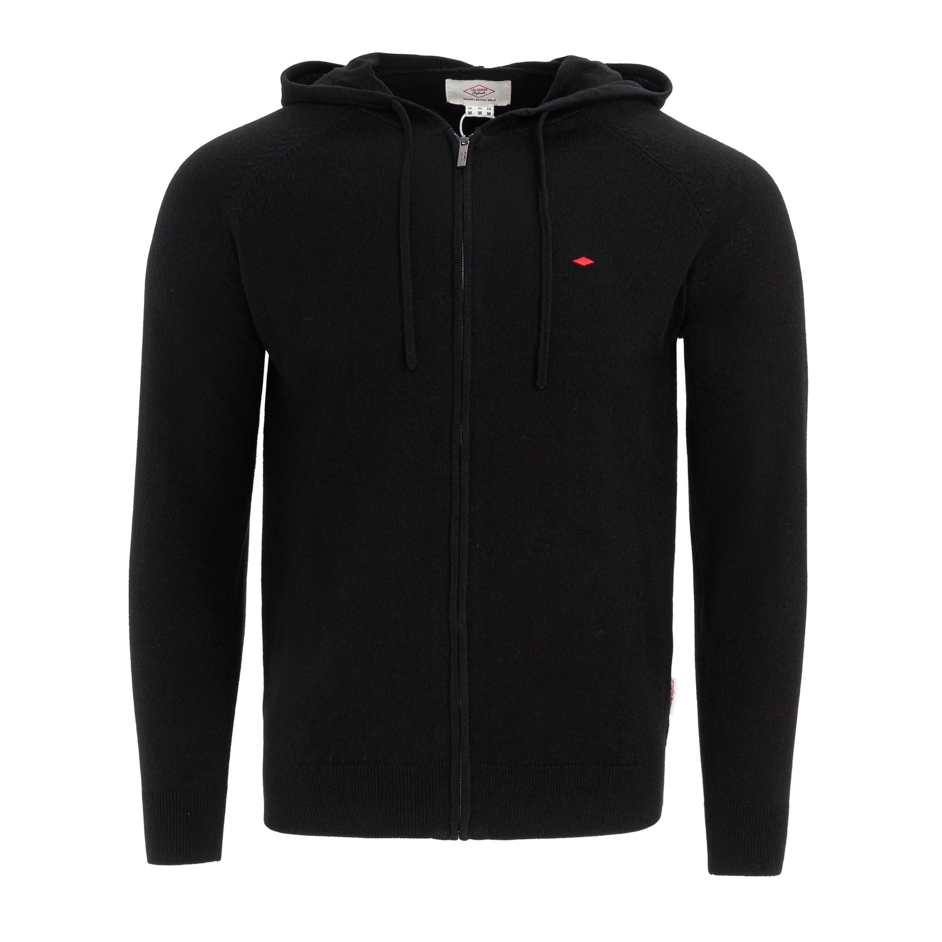 Lee Cooper Long Sleeve Zip Thru Hoodie | Sports Direct